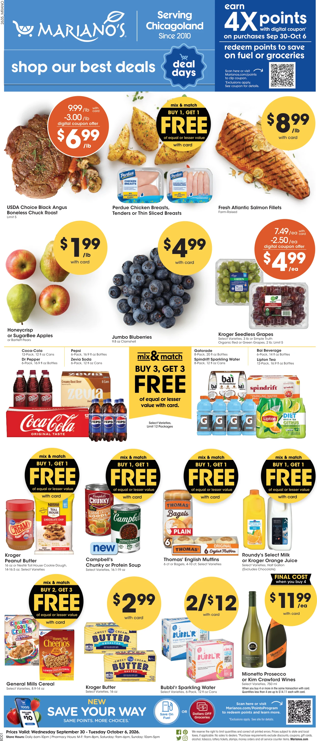 Marianos Weekly Ad - Page 1
