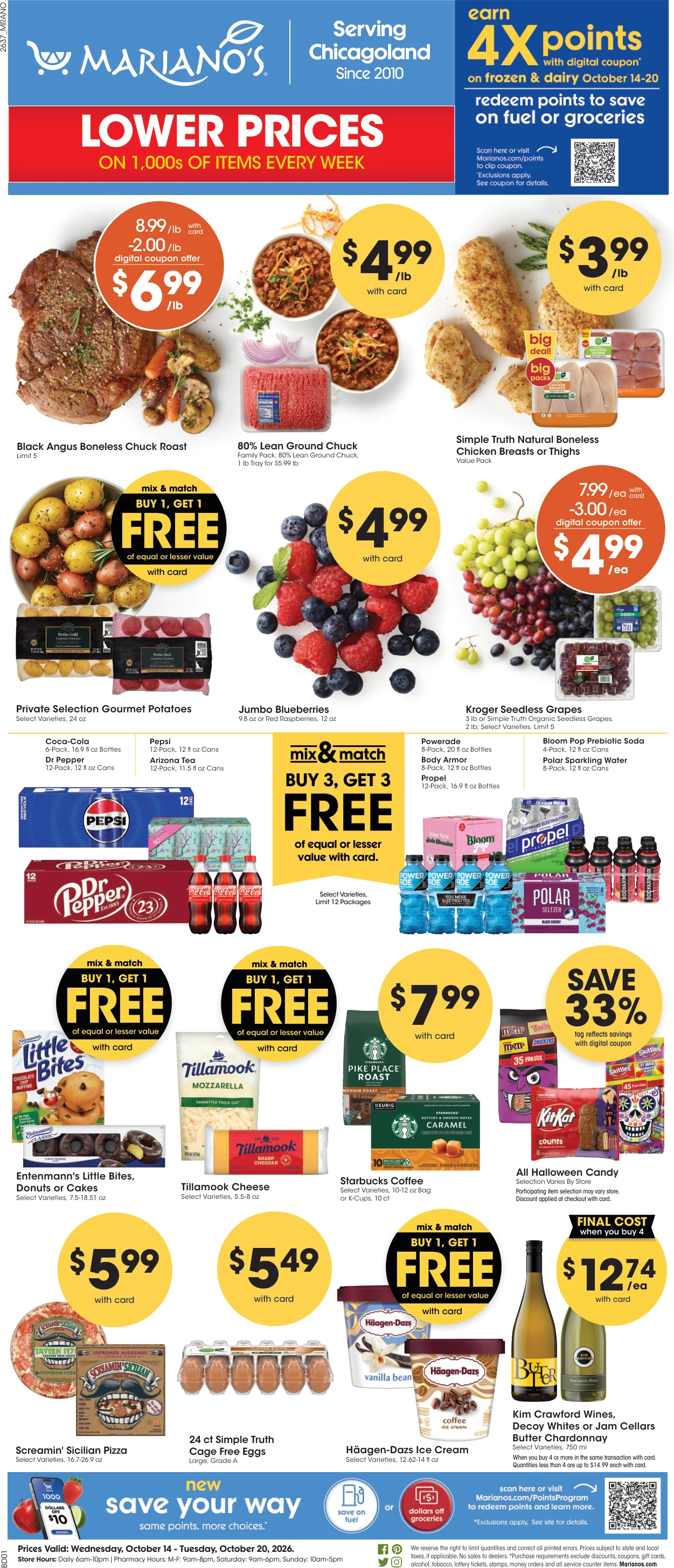 Marianos Weekly Ad - Page 1