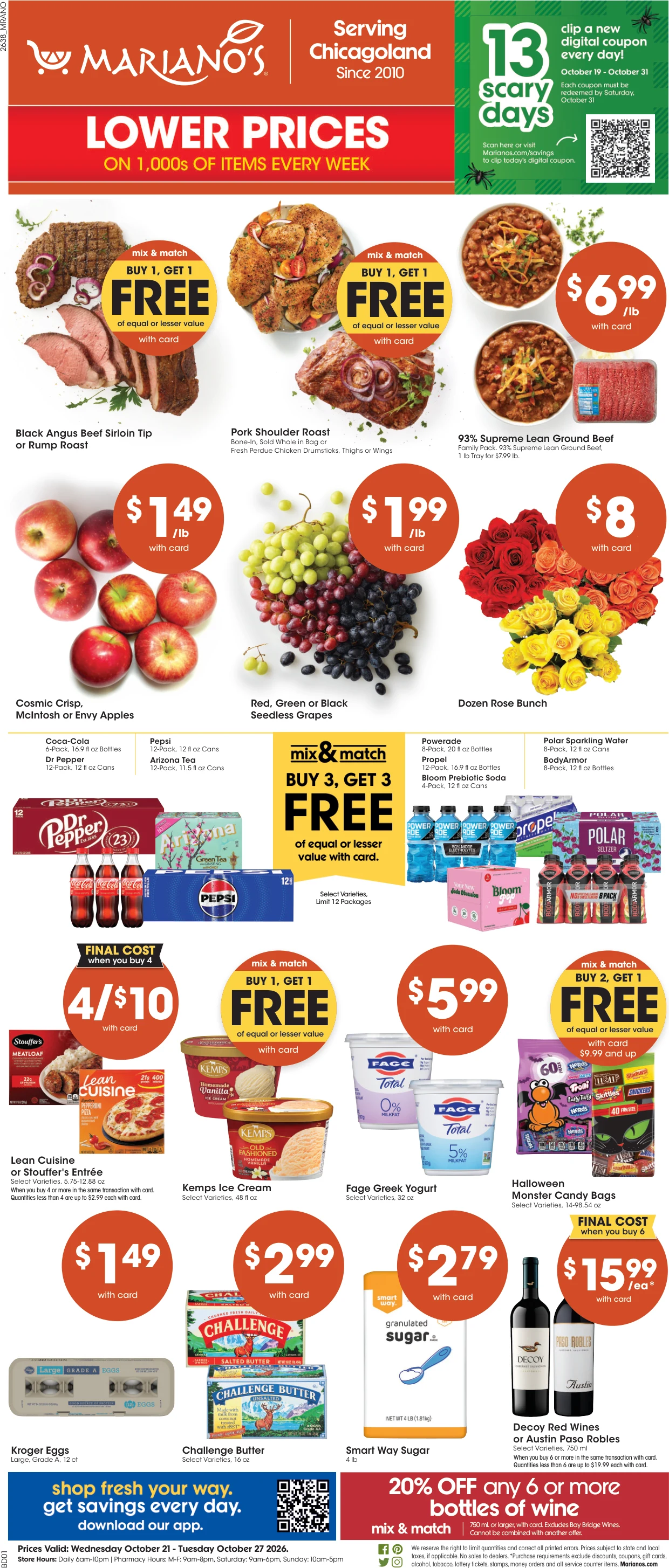 Marianos Weekly Ad - Page 1
