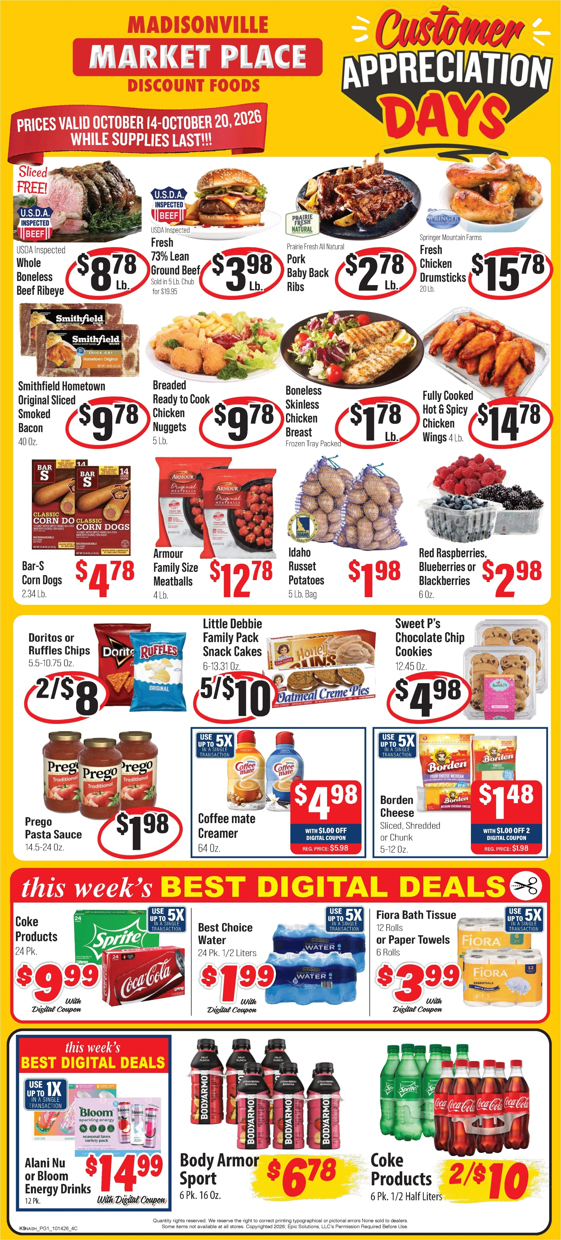Market Place Stores Next Ad - Page 1