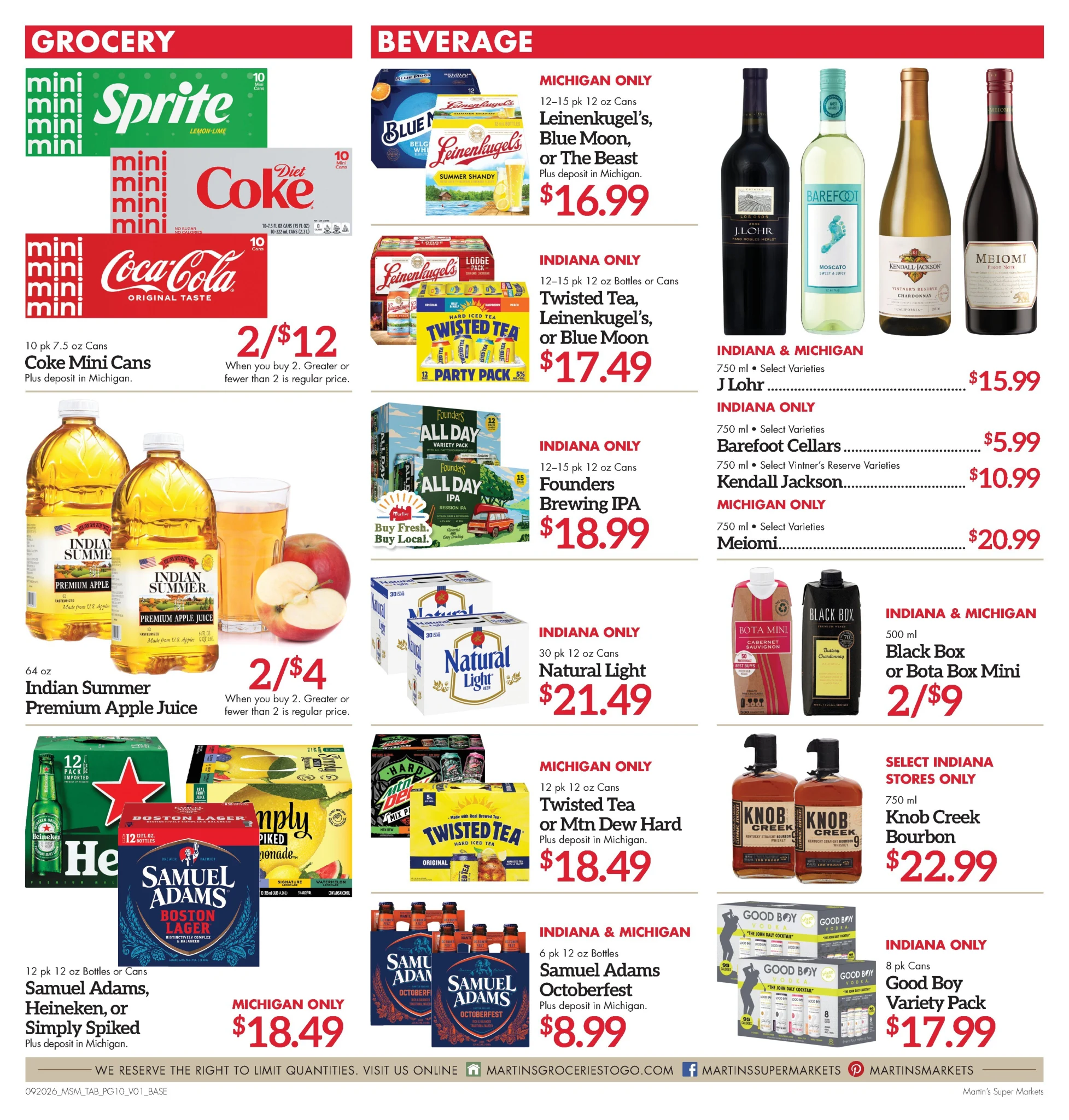 Martin's Super Market Next Ad - Page 10