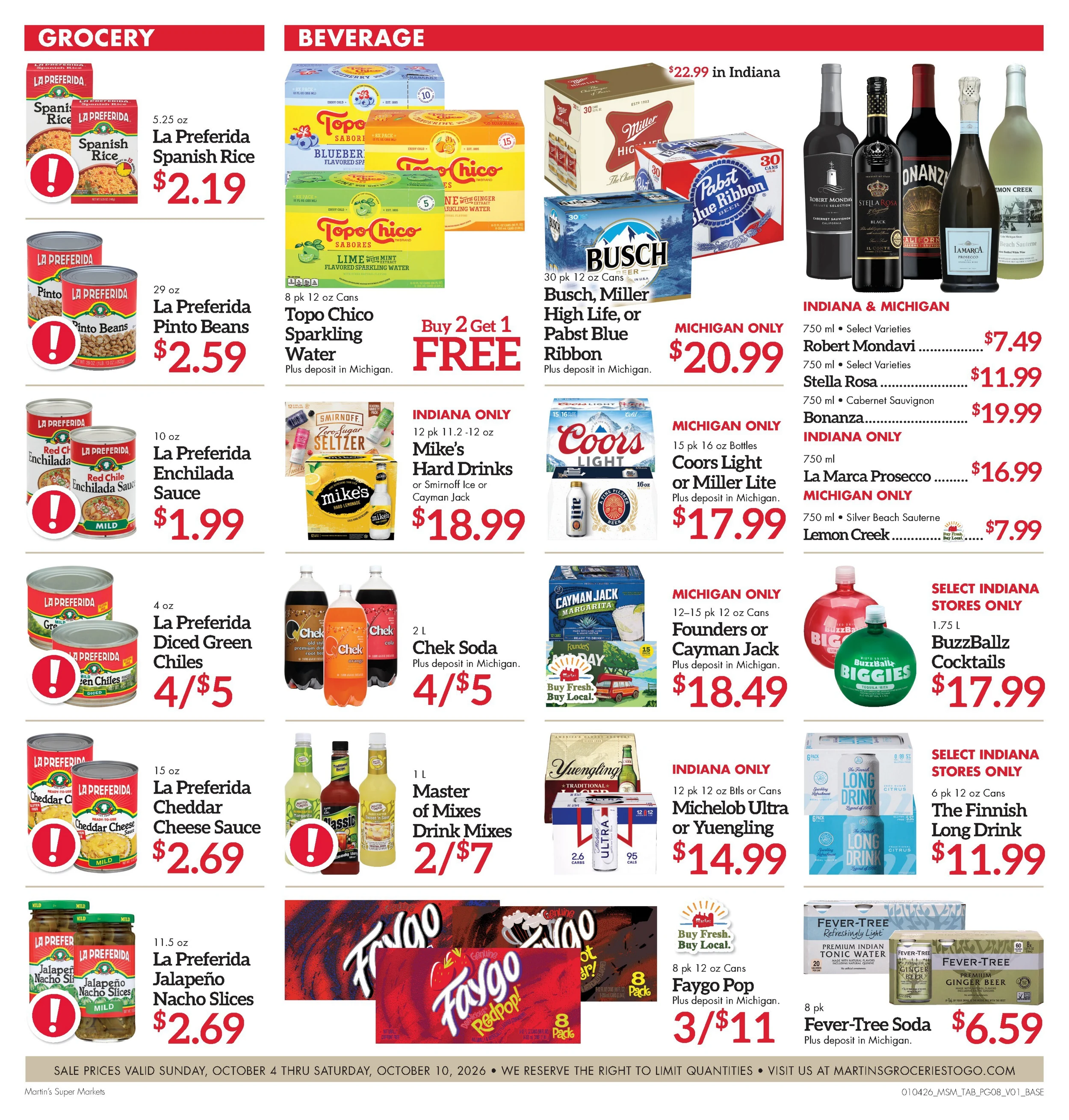 Martin's Super Market Next Ad - Page 8