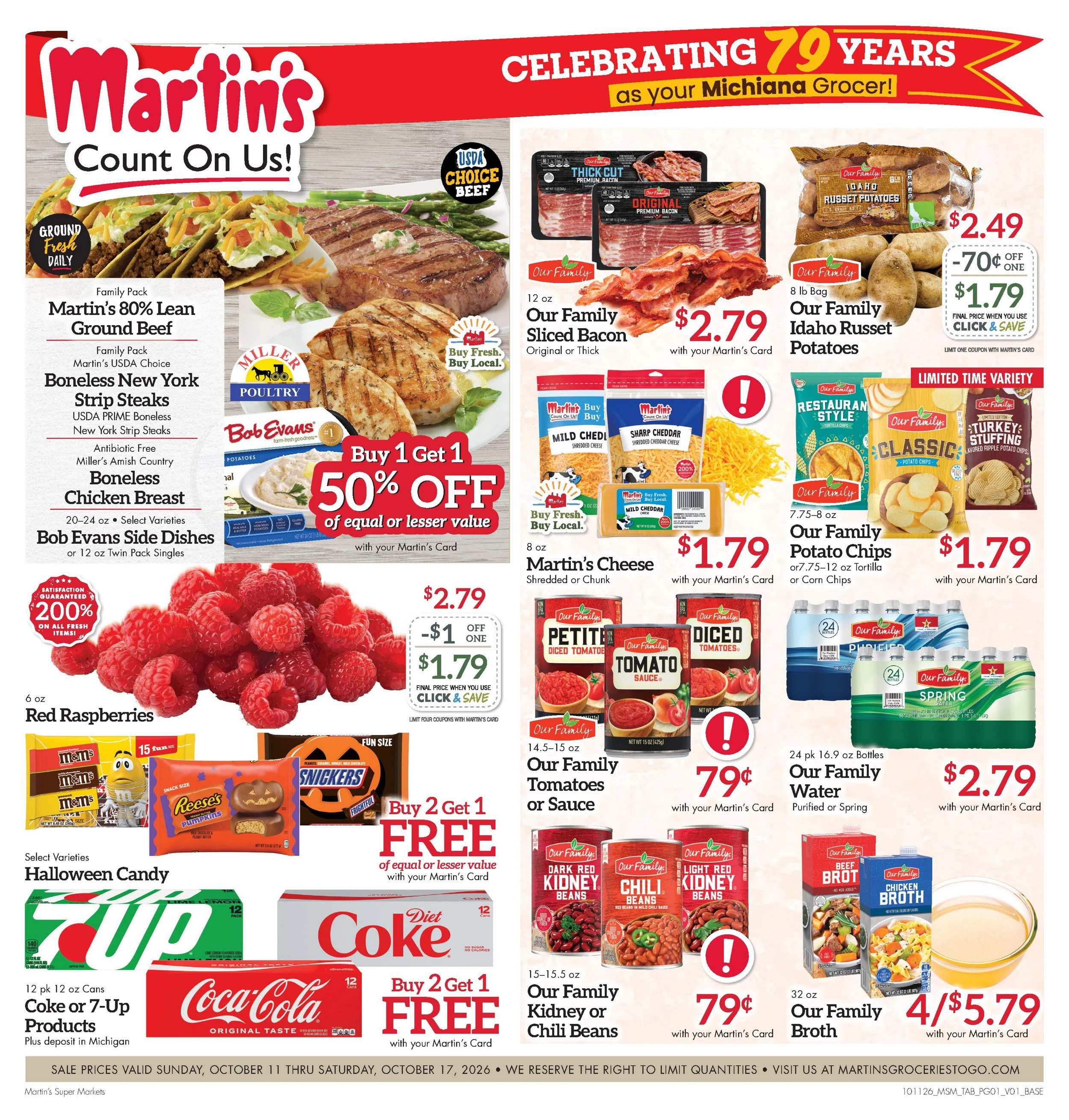 Martin's Super Market Next Ad - Page 1