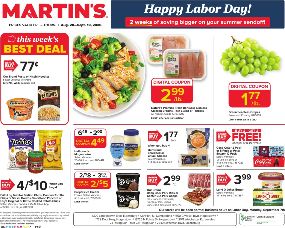 Martins Weekly Ad - Page 1