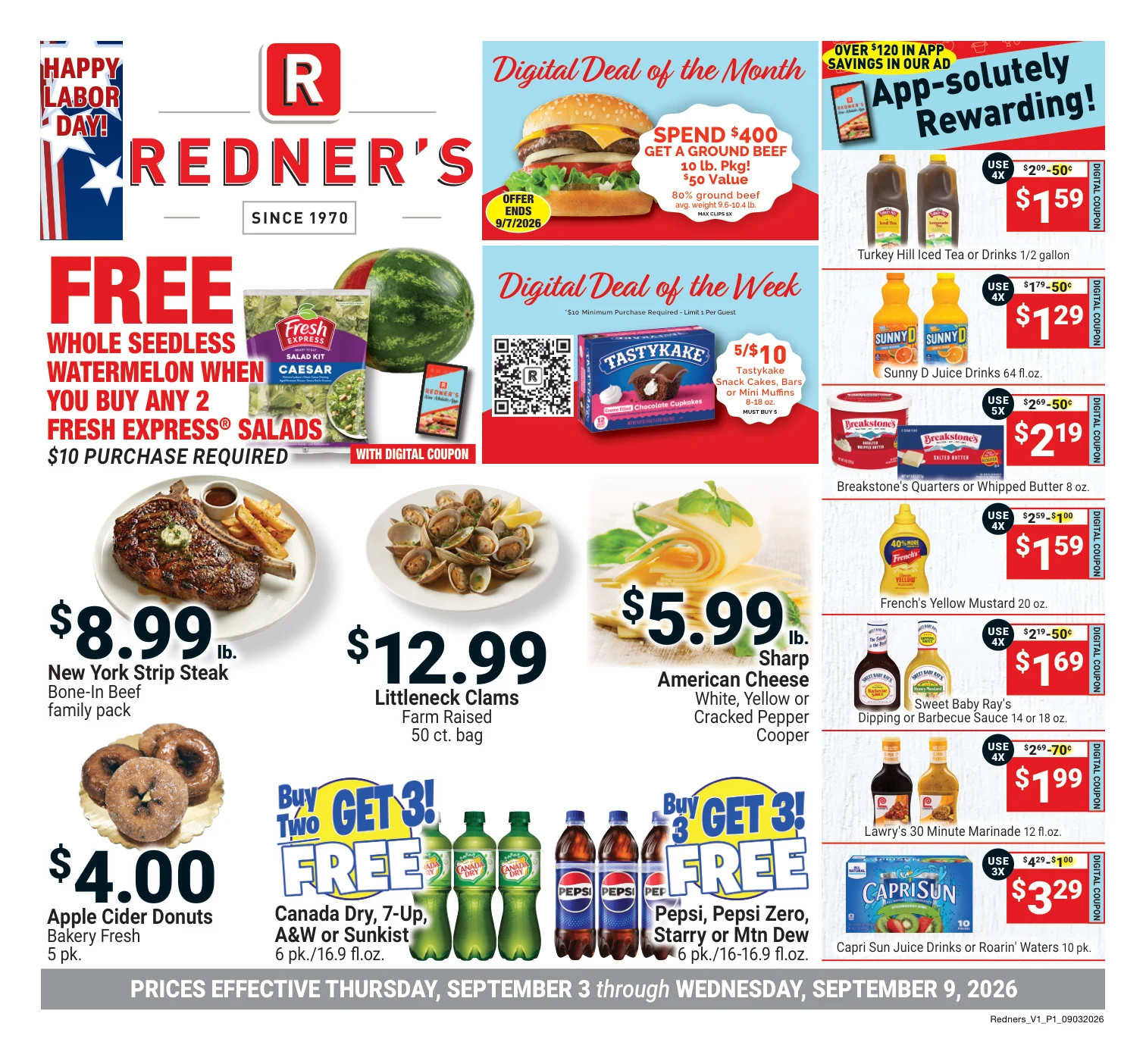 Matherne's Market - Baton Rouge On Sale September 03 - Page 1