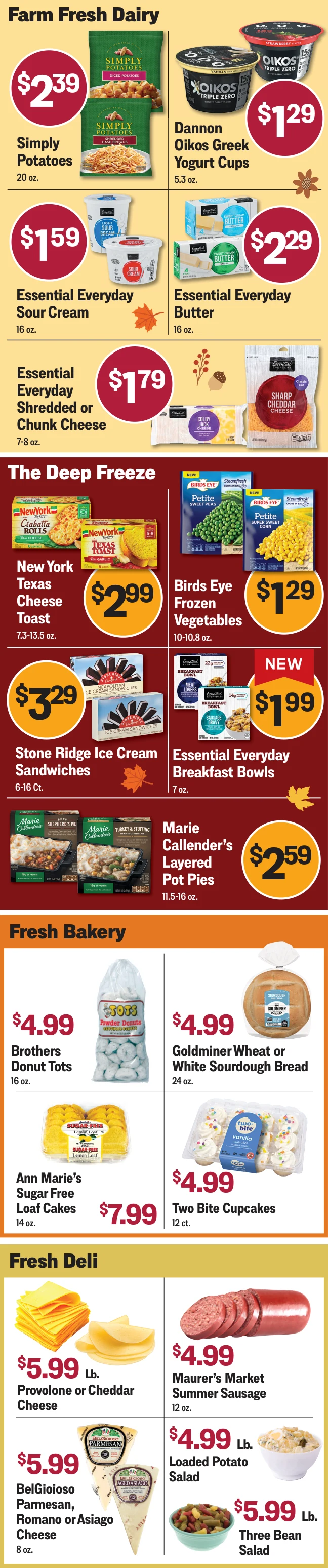 Maurer's Market Maurer's Market Ad 10/7-10/20 - Page 3