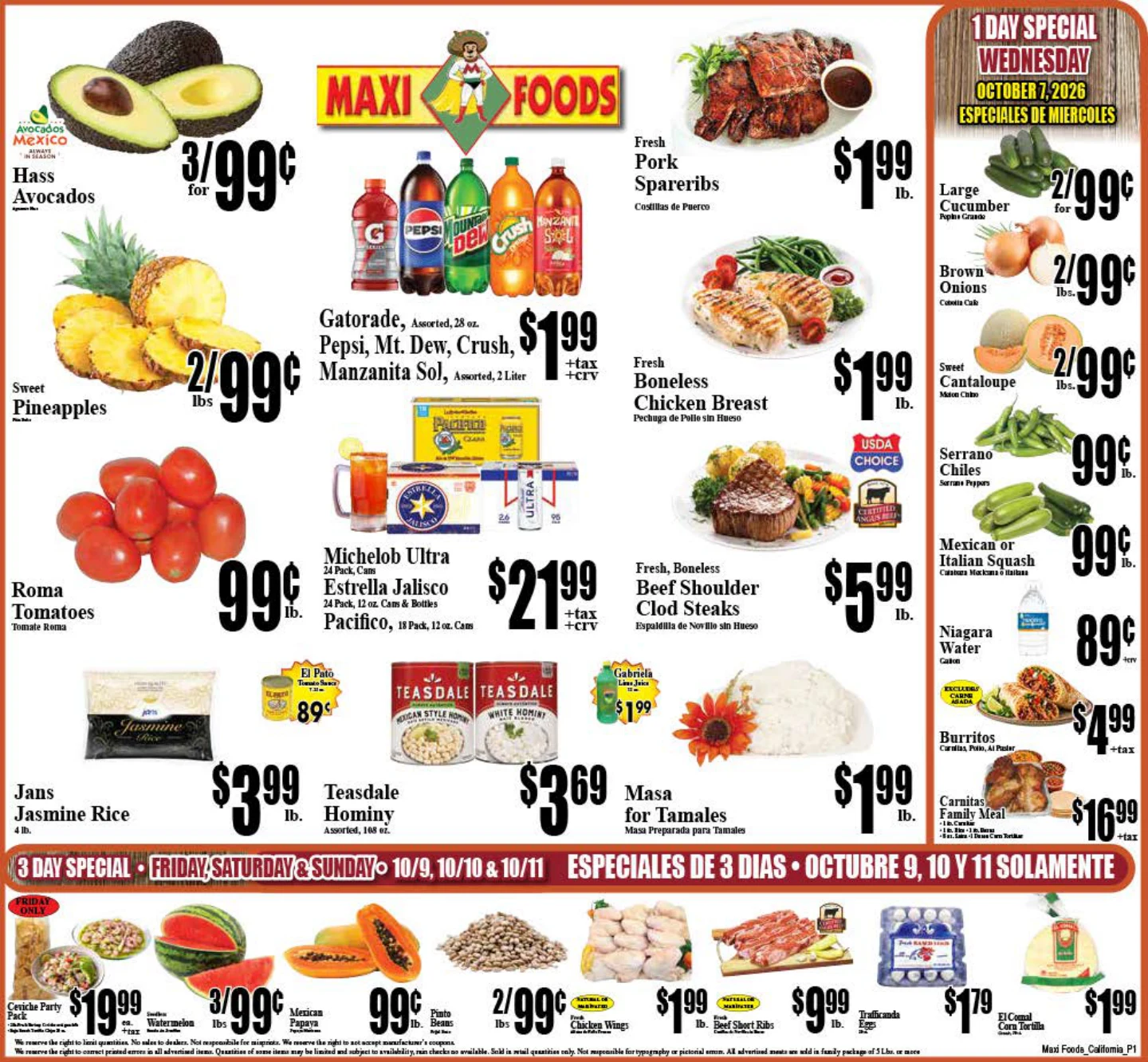 Maxi Foods Markets Maxi Foods Markets - Page 1