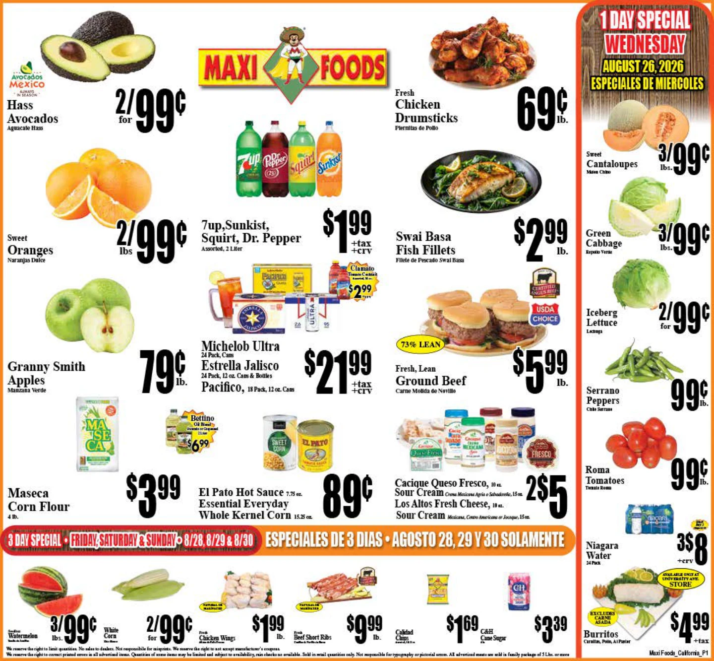 Maxi Foods Markets Maxi Foods Markets - Page 1