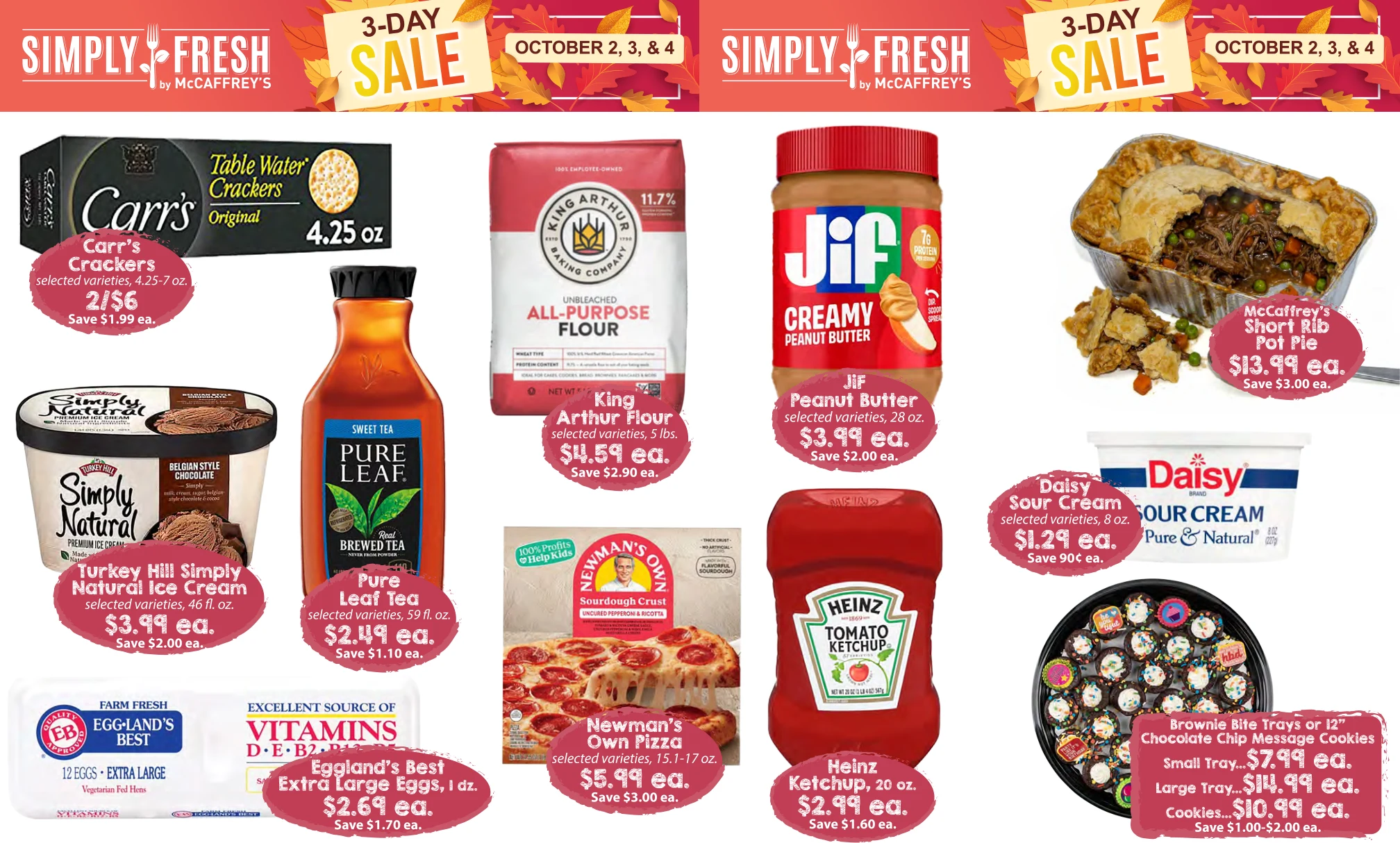 McCaffrey's Food Markets Simply Fresh 3-Day Fall Sale - Page 2