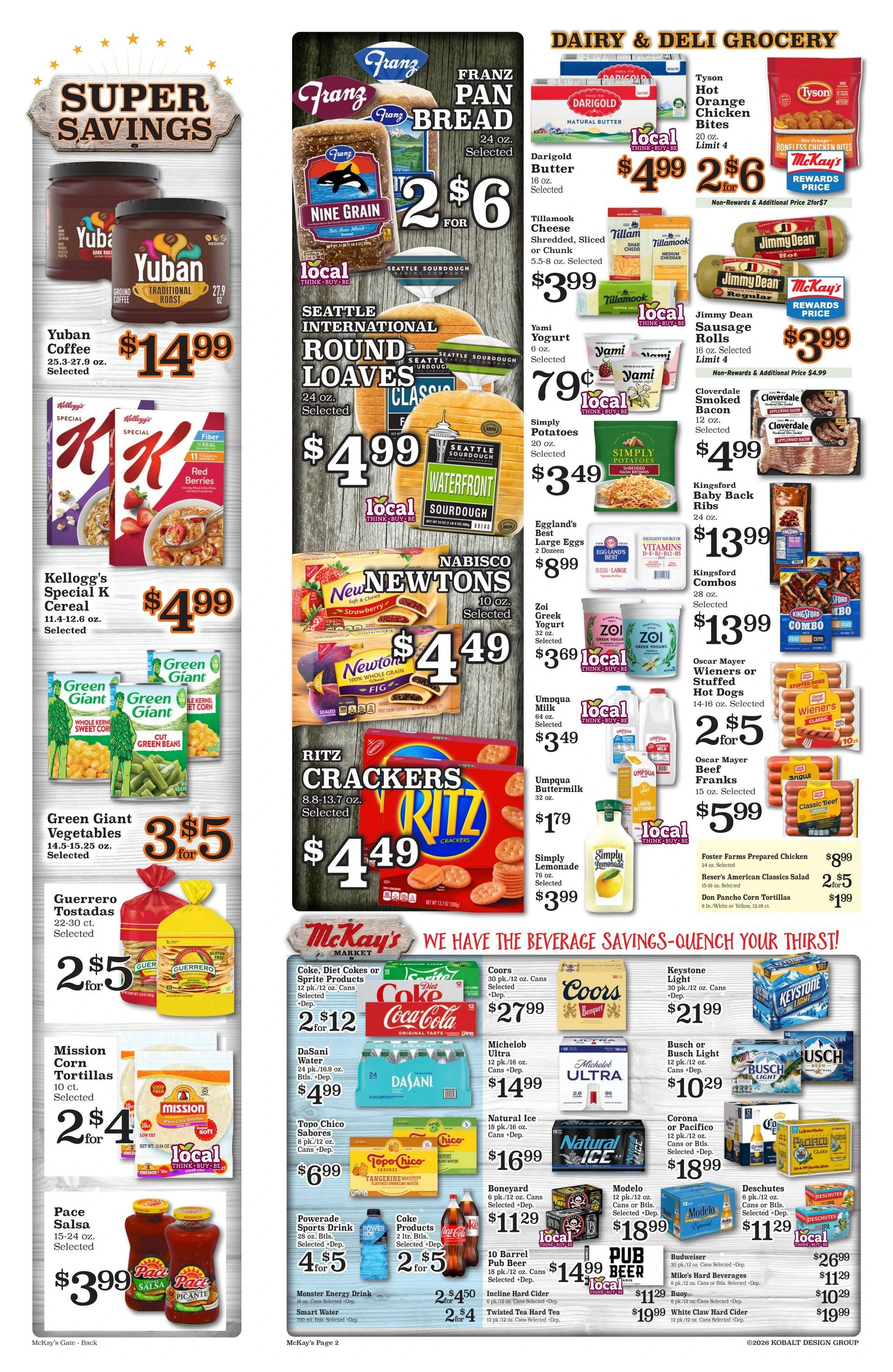 McKay's Market Weekly Ad 8/25/2026 - 9/1/2026 - Page 2