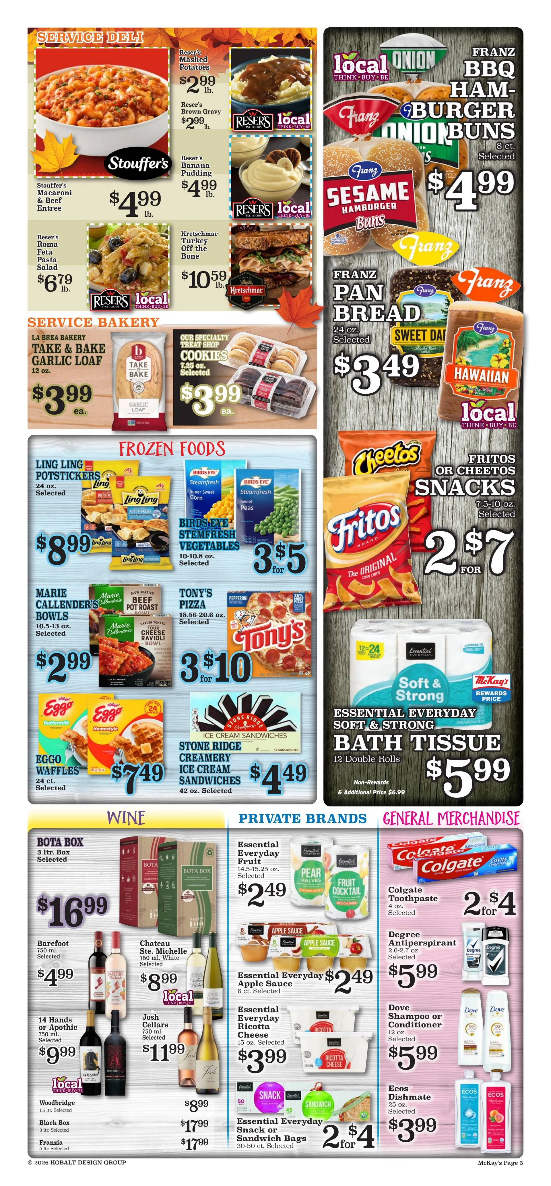 McKay's Market Weekly Ad 10/6/2026 - 10/13/2026 - Page 3