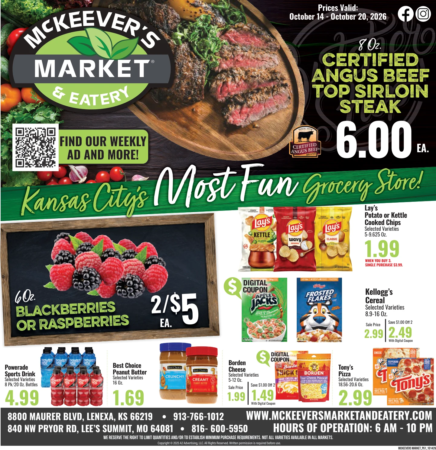 McKeever's Market & Eatery McKeever's Market & Eatery - Page 1