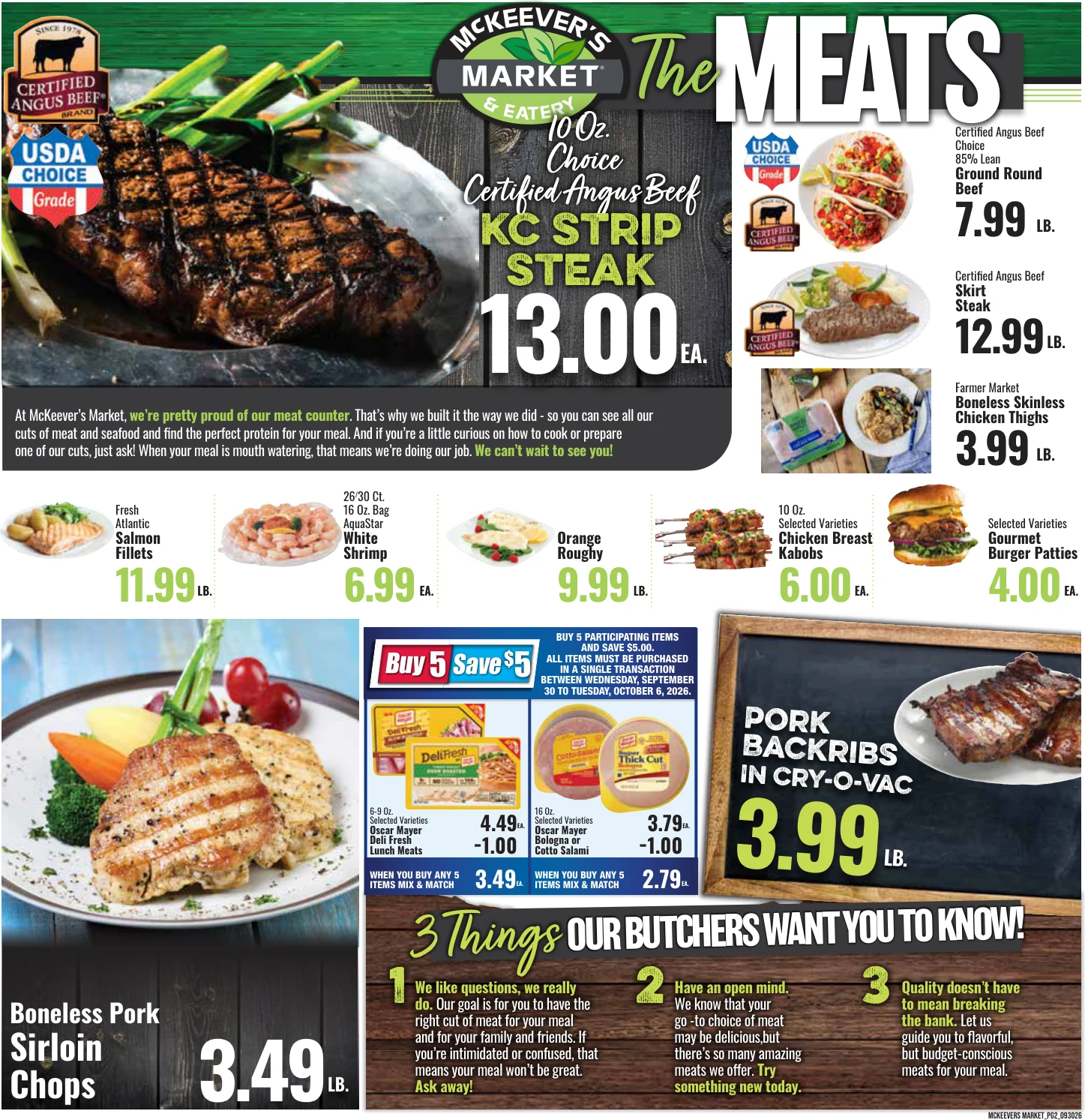 McKeever's Market & Eatery McKeever's Market & Eatery - Page 2
