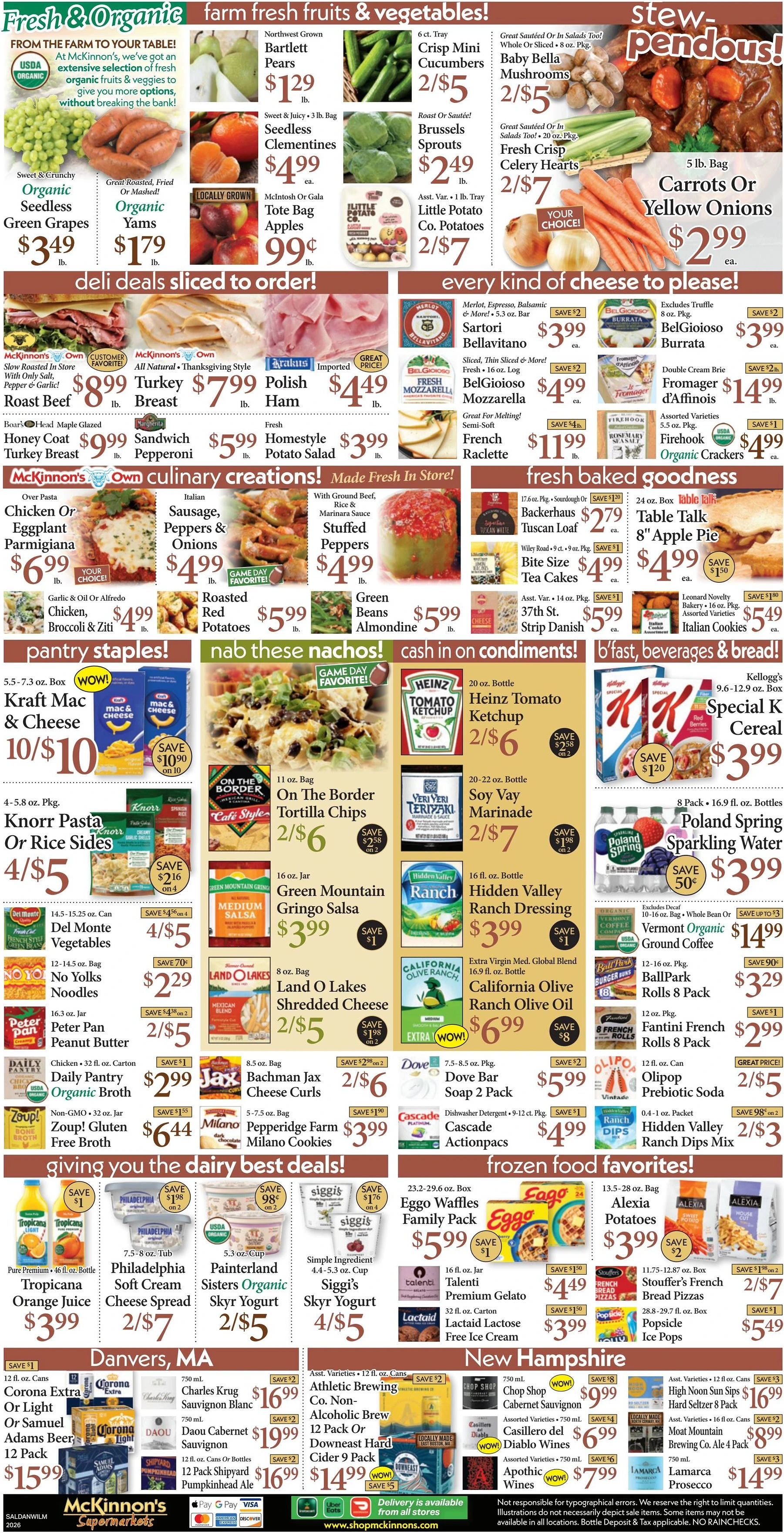 McKinnon's Supermarket Weekly Ad 10/30/2026 - 11/5/2026 - Page 2