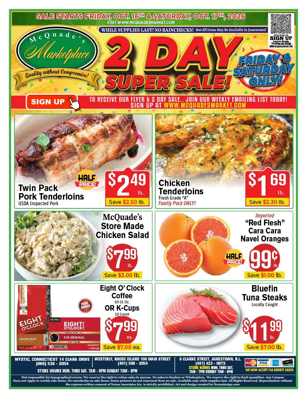 McQuade's Marketplace Westerly Mystic McQuade's Marketplace Westerly Mystic - Page 1