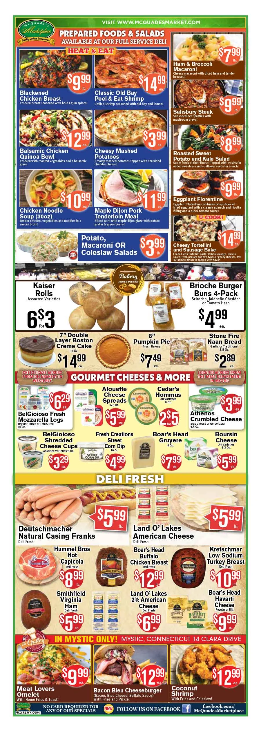 McQuade's Marketplace Westerly Mystic Westerly & Mystic Stores - Page 2