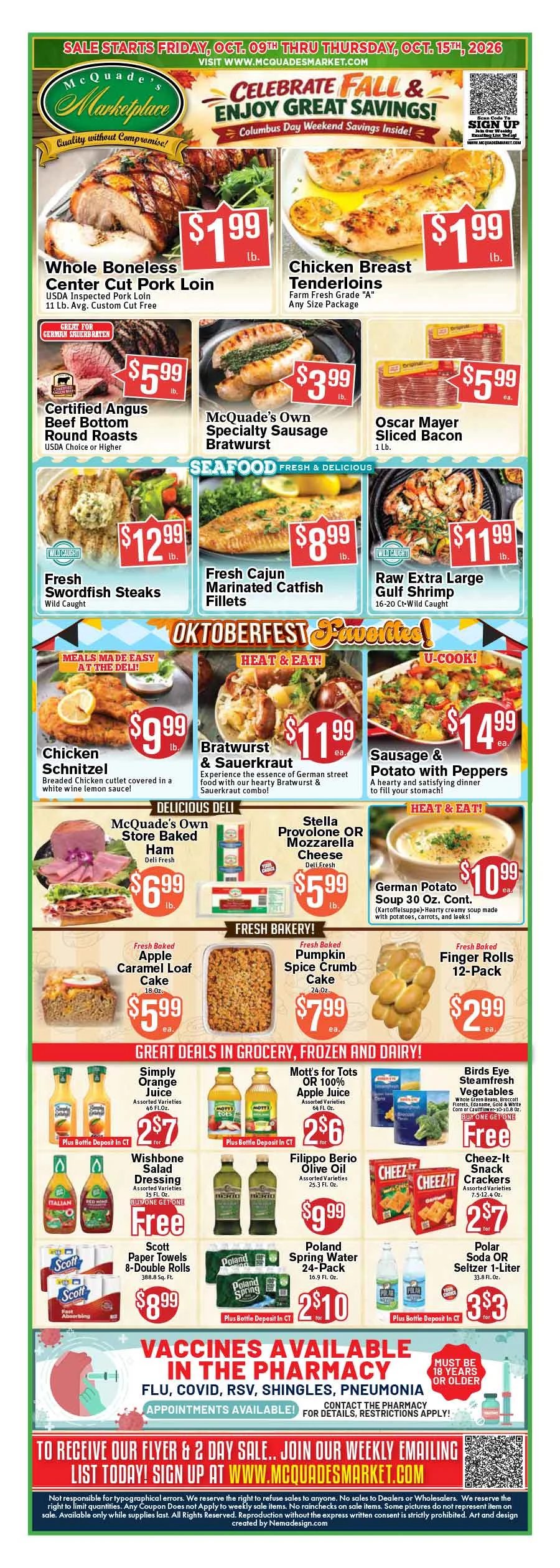 McQuade's Marketplace Westerly Mystic Westerly & Mystic Stores - Page 1