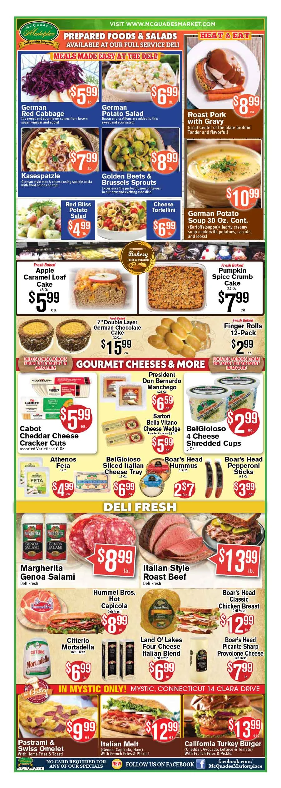 McQuade's Marketplace Westerly Mystic Westerly & Mystic Stores - Page 2