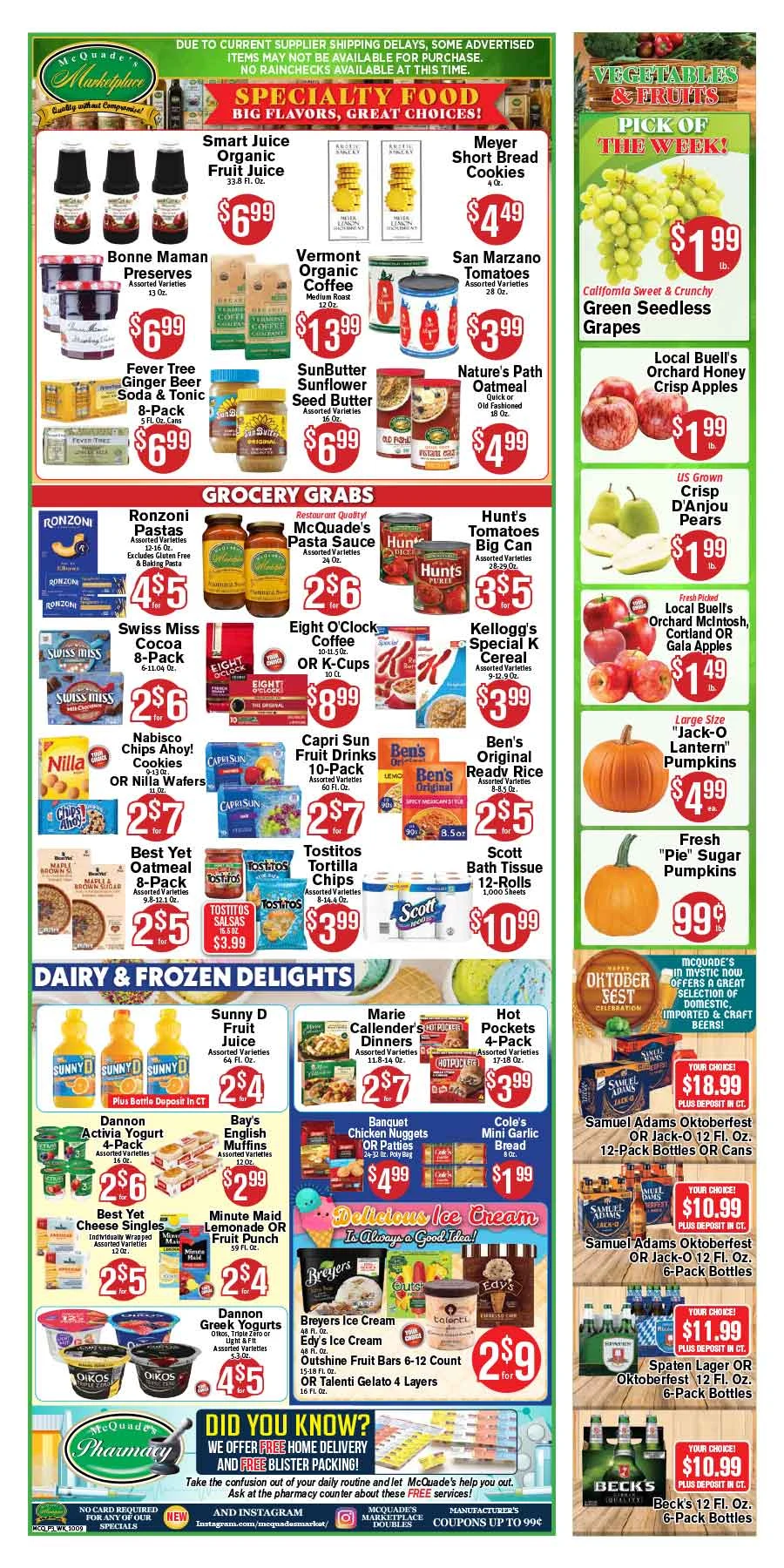 McQuade's Marketplace Westerly Mystic Westerly & Mystic Stores - Page 3