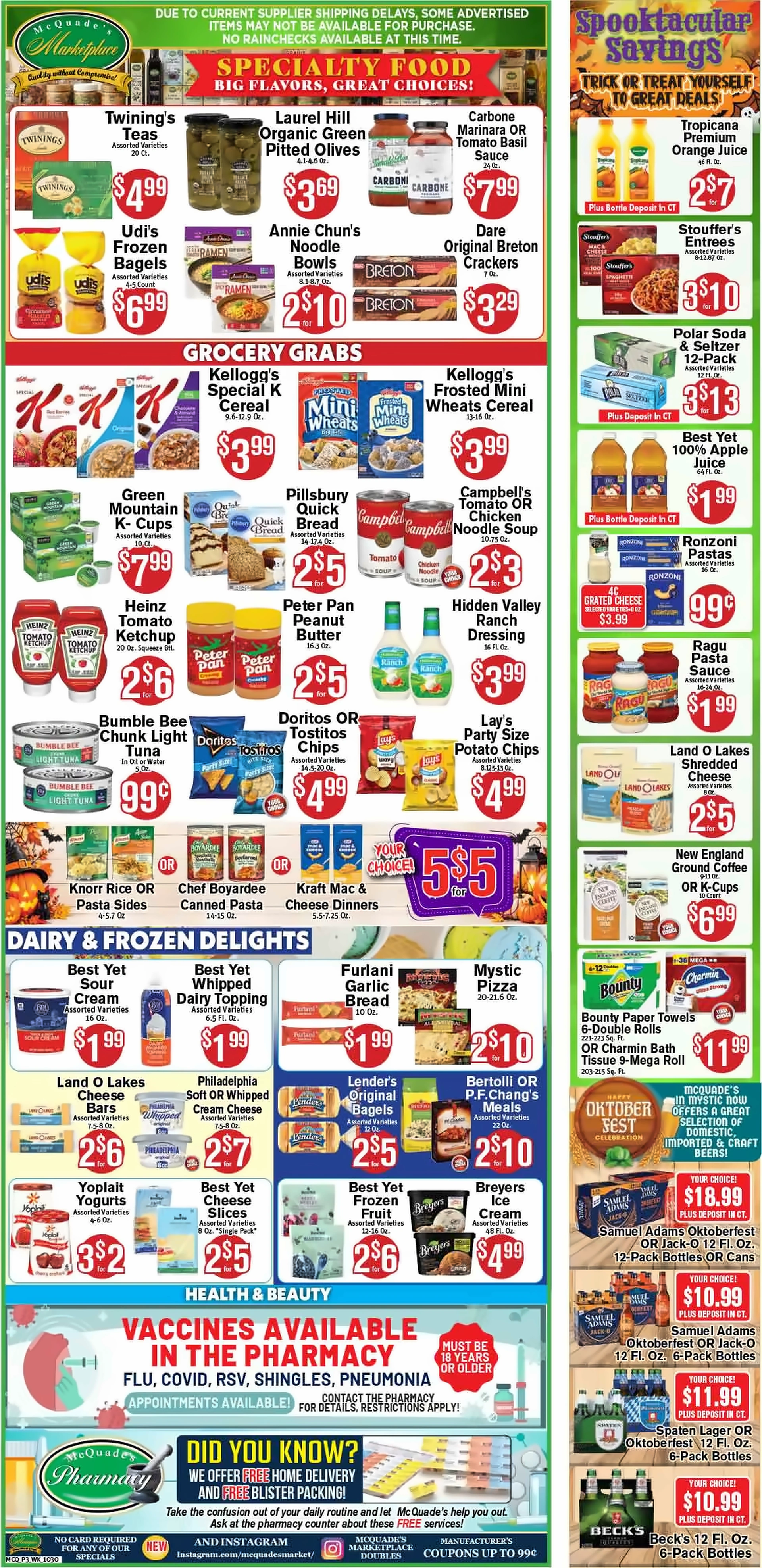 McQuade's Marketplace Westerly Mystic Westerly & Mystic Stores - Page 3