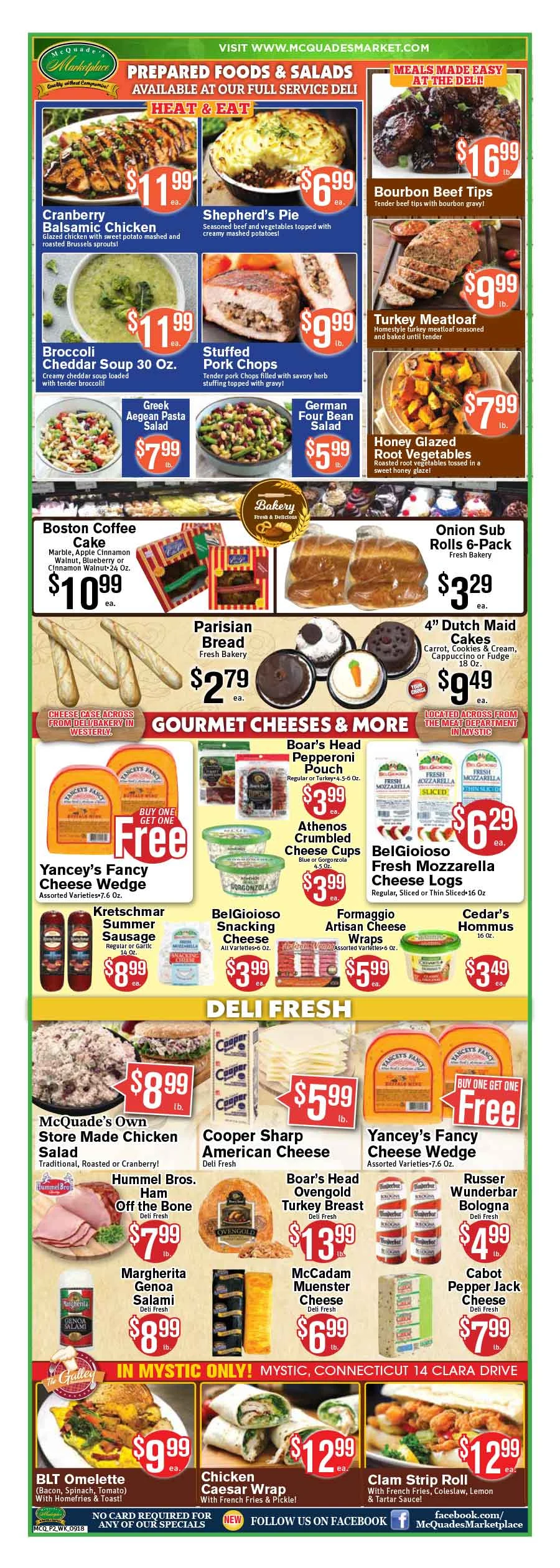 McQuade's Marketplace Westerly Mystic Westerly & Mystic Stores - Page 2