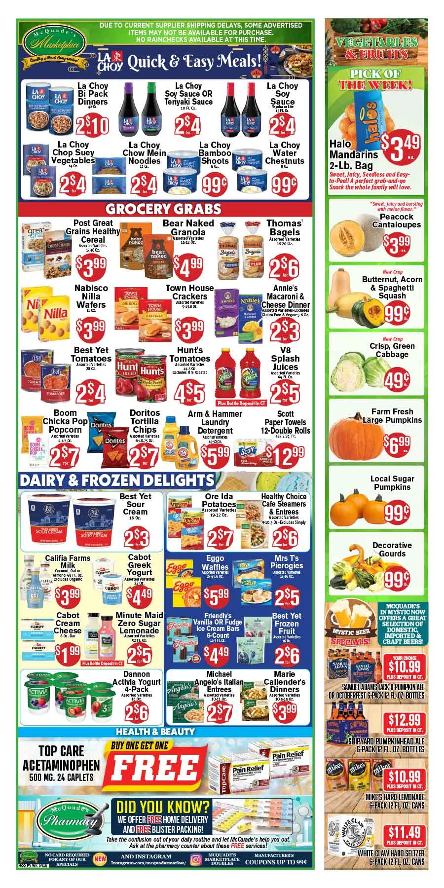 McQuade's Marketplace Westerly Mystic Westerly & Mystic Stores - Page 3