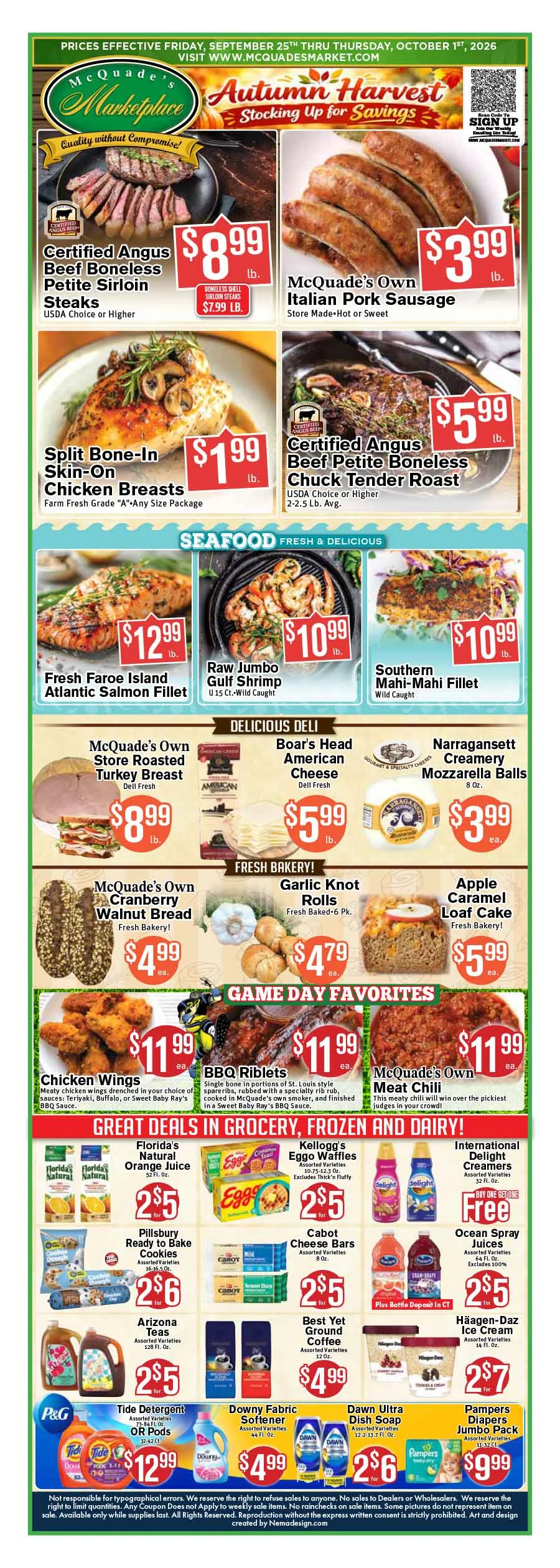 McQuade's Marketplace Westerly Mystic Westerly & Mystic Stores - Page 1