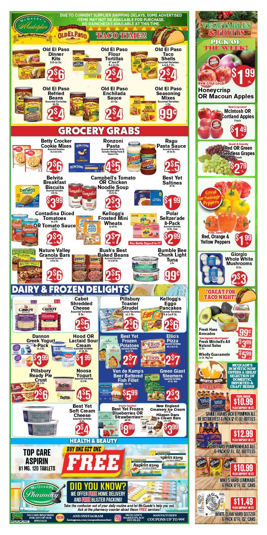 McQuade's Marketplace Westerly Mystic Westerly & Mystic Stores - Page 3