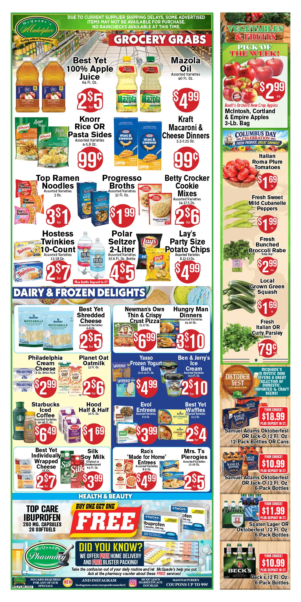 McQuade's Marketplace Westerly Mystic Westerly & Mystic Stores - Page 3