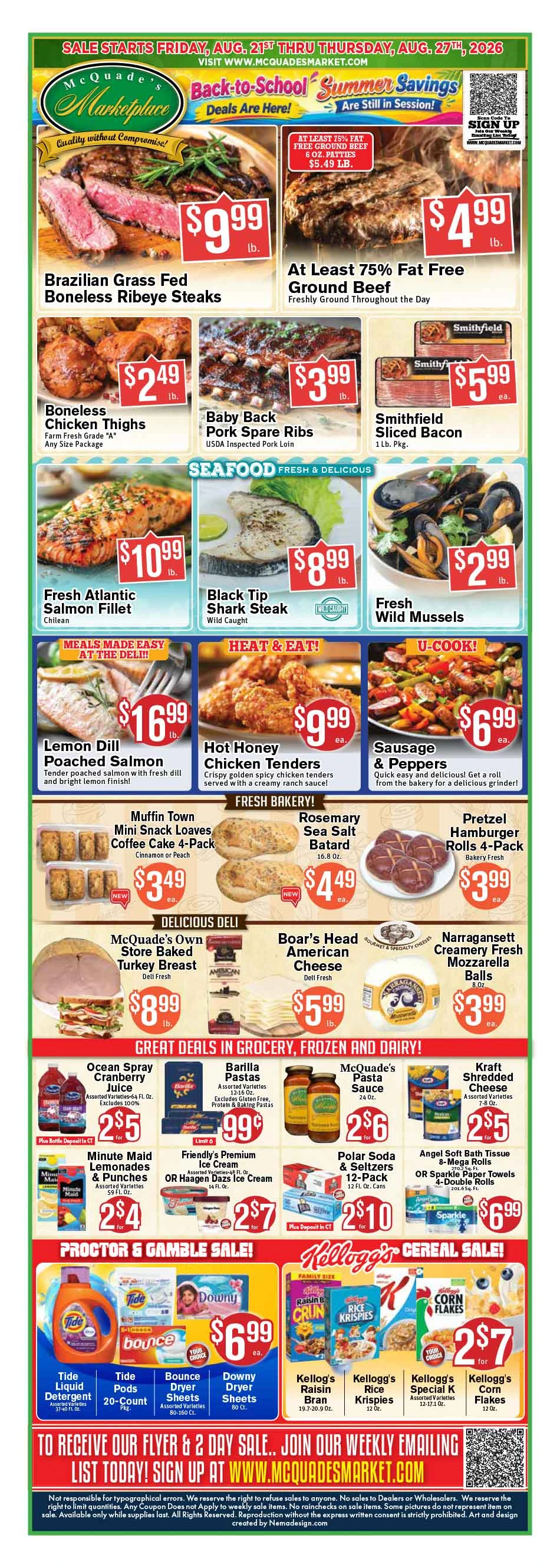 McQuade's Marketplace Westerly Mystic Westerly & Mystic Stores - Page 1