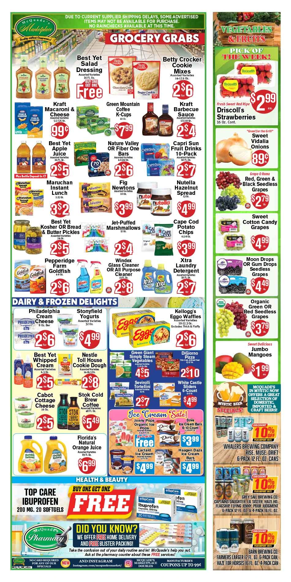 McQuade's Marketplace Westerly Mystic Westerly & Mystic Stores - Page 3
