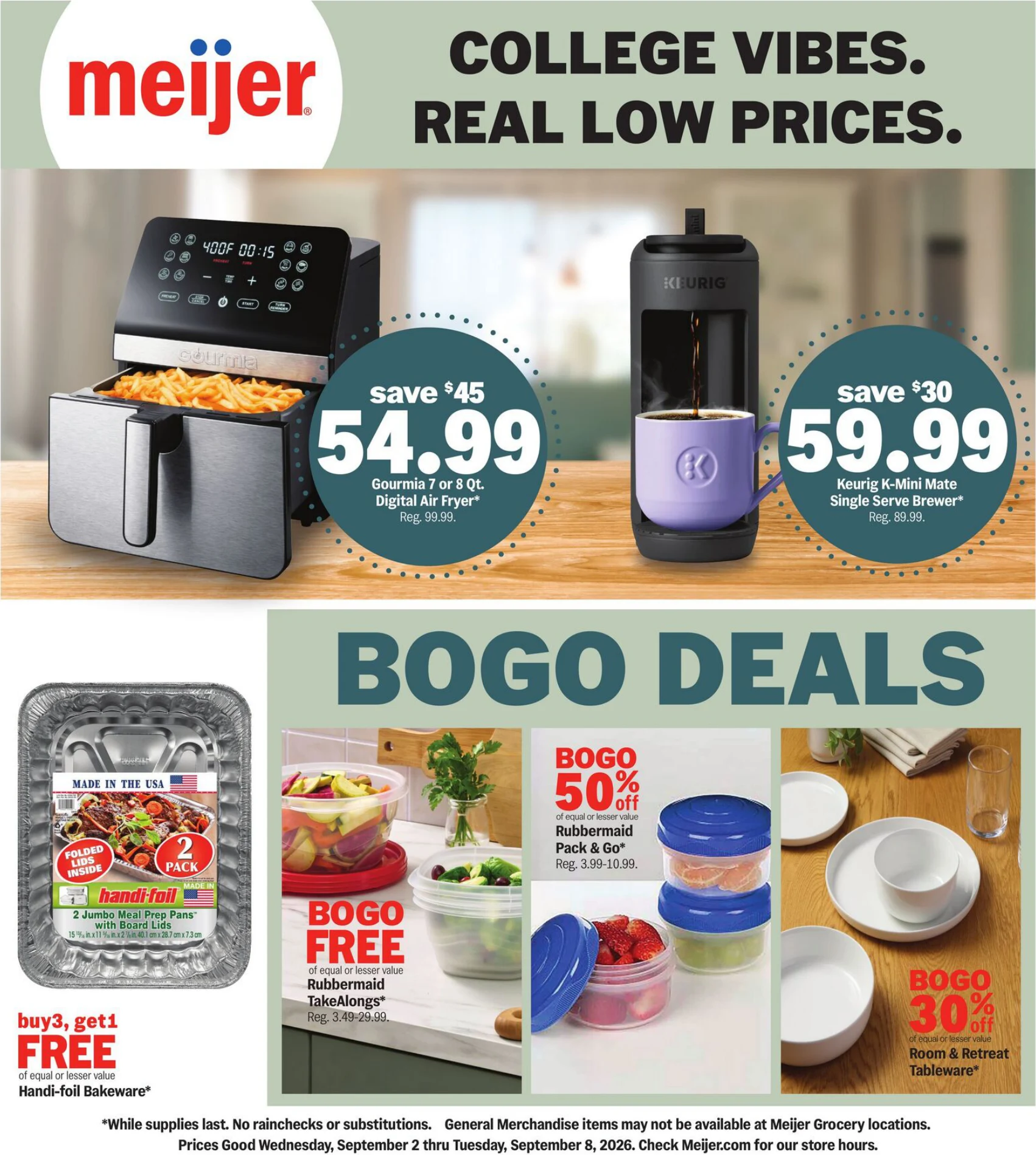 Meijer college vibes. real low prices. - Page 1