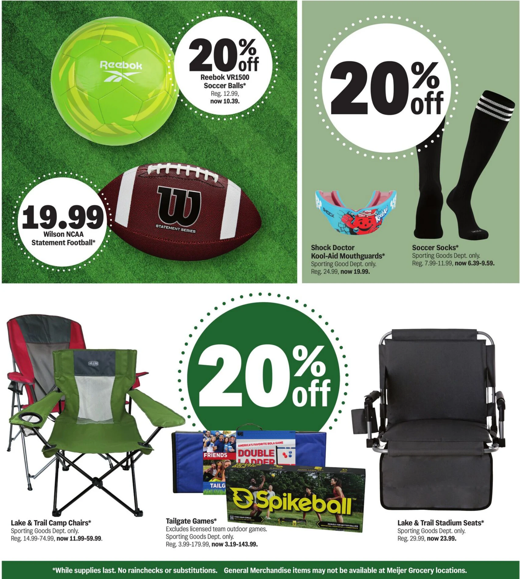 Meijer tailgating daels for every fan - Page 2