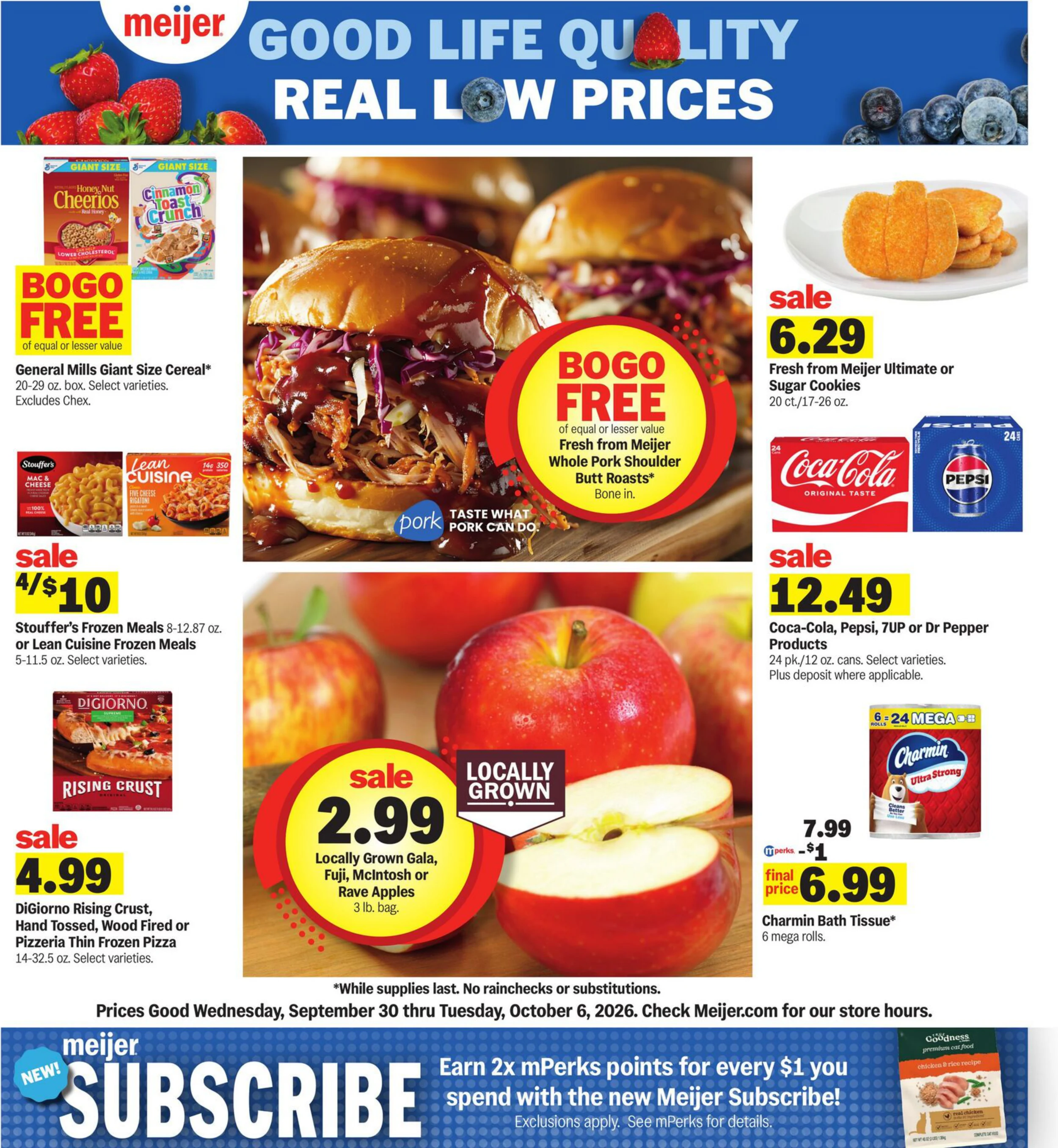 Meijer Weekly Ad - Page 1