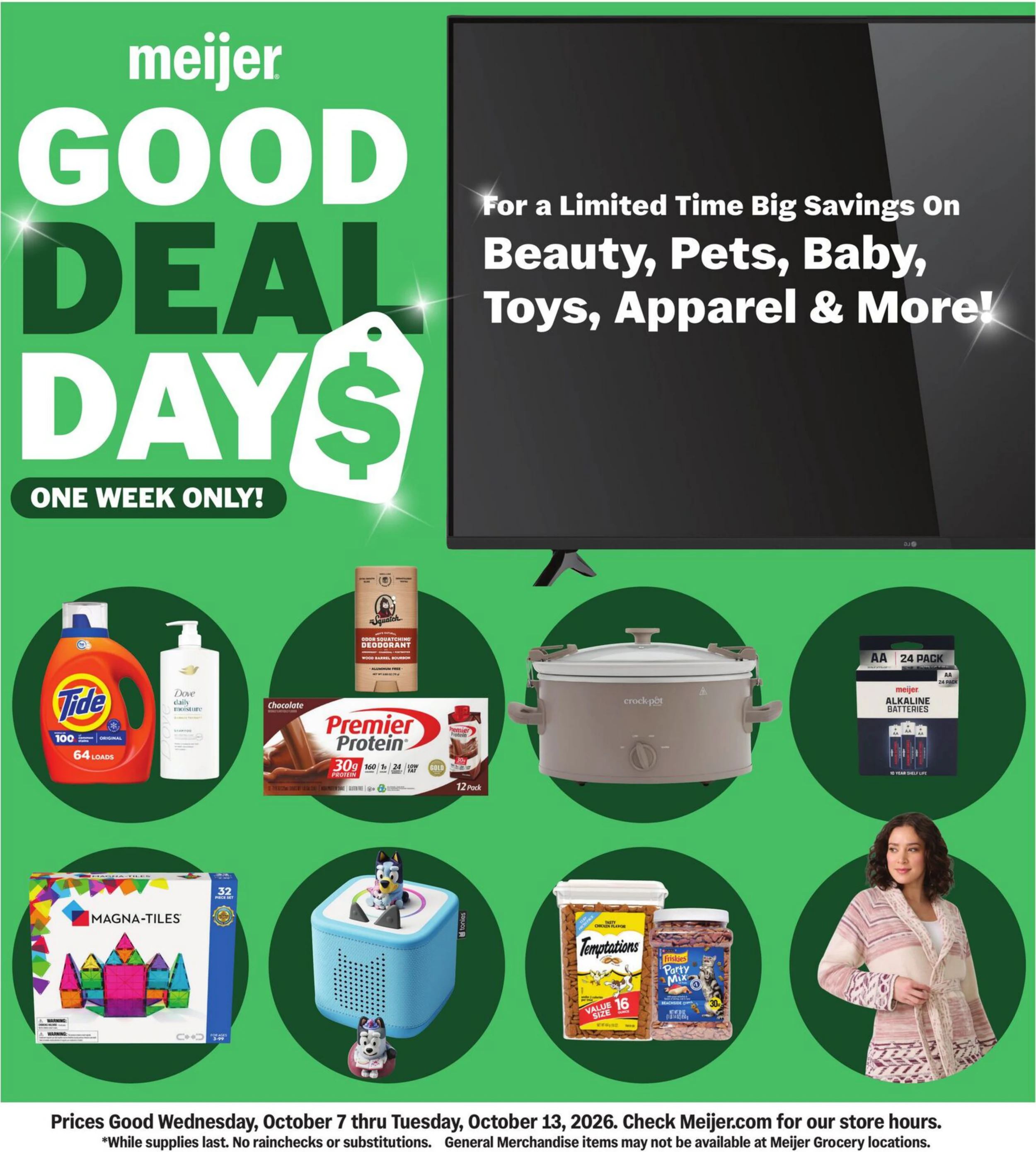 Meijer good deal days. one week only! - Page 1