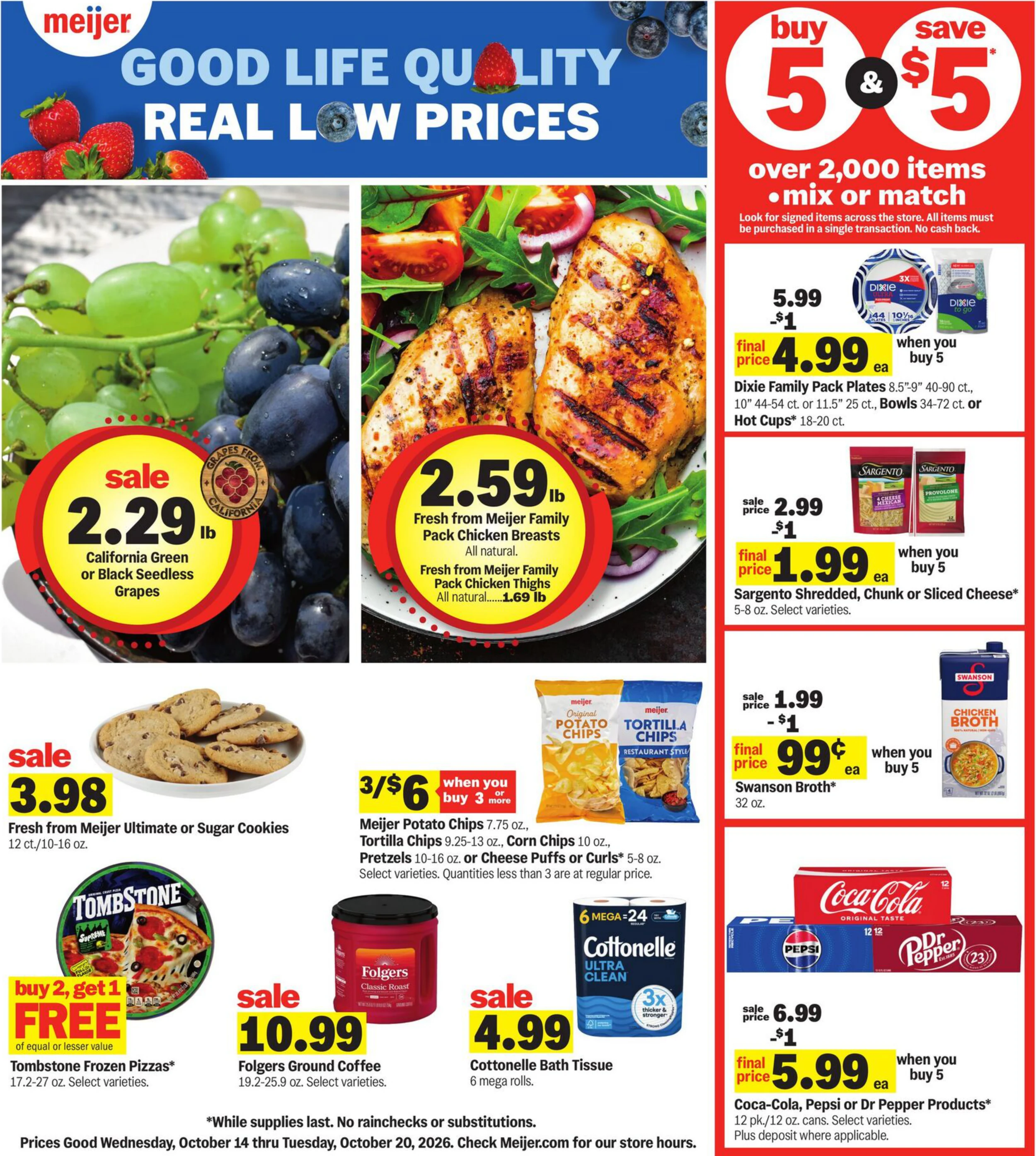 Meijer Weekly Ad - Page 1