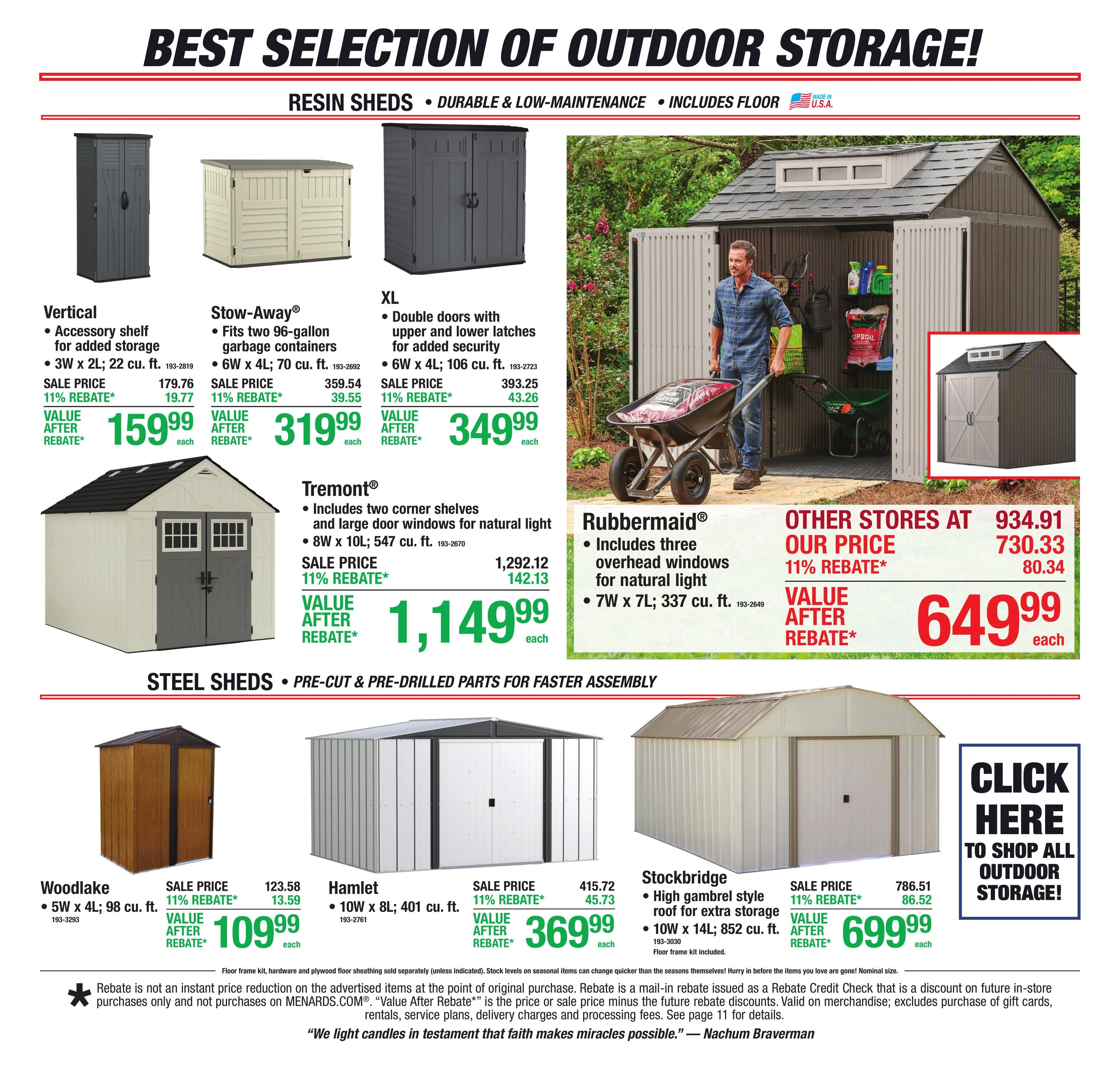 Menards 11% Rebate* Sale - Page 3
