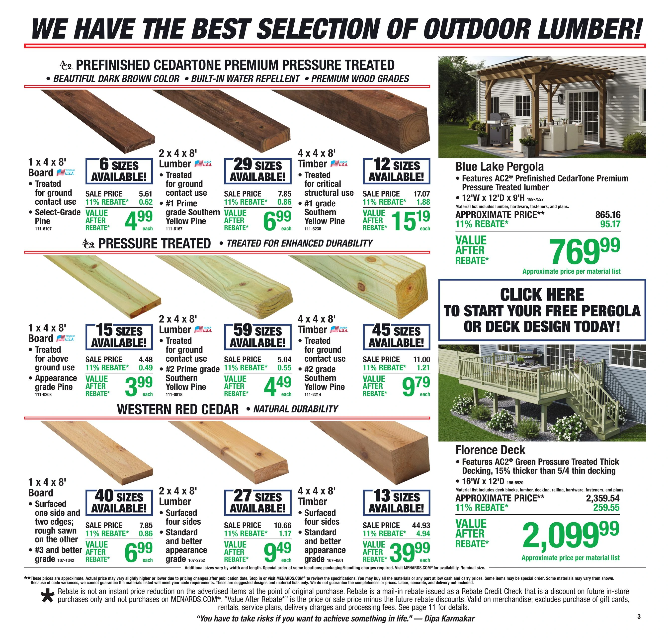 Menards 11% Rebate* Sale - Page 4