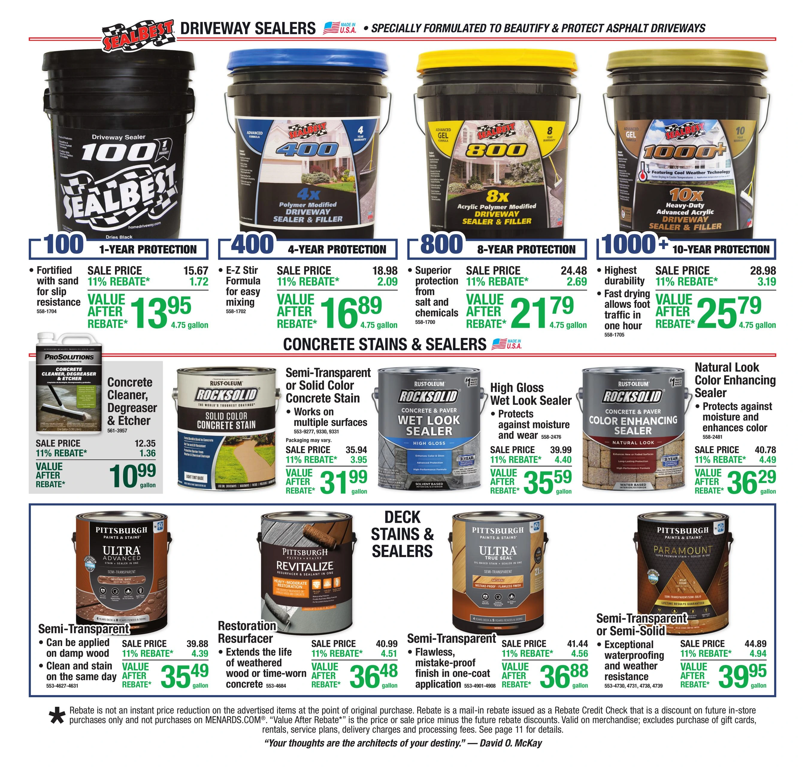 Menards 11% Rebate* Sale - Page 5