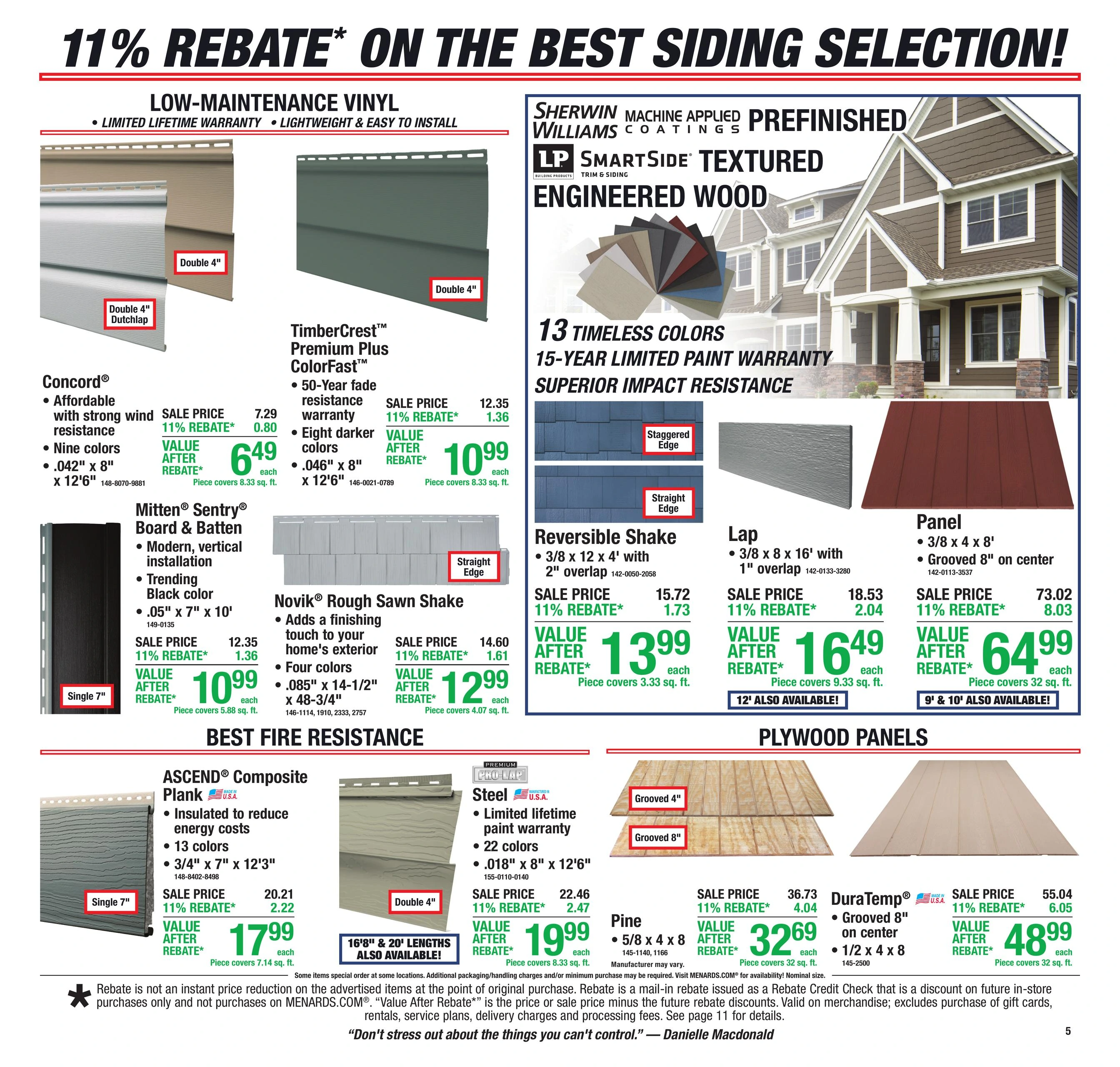Menards 11% Rebate* Sale - Page 7