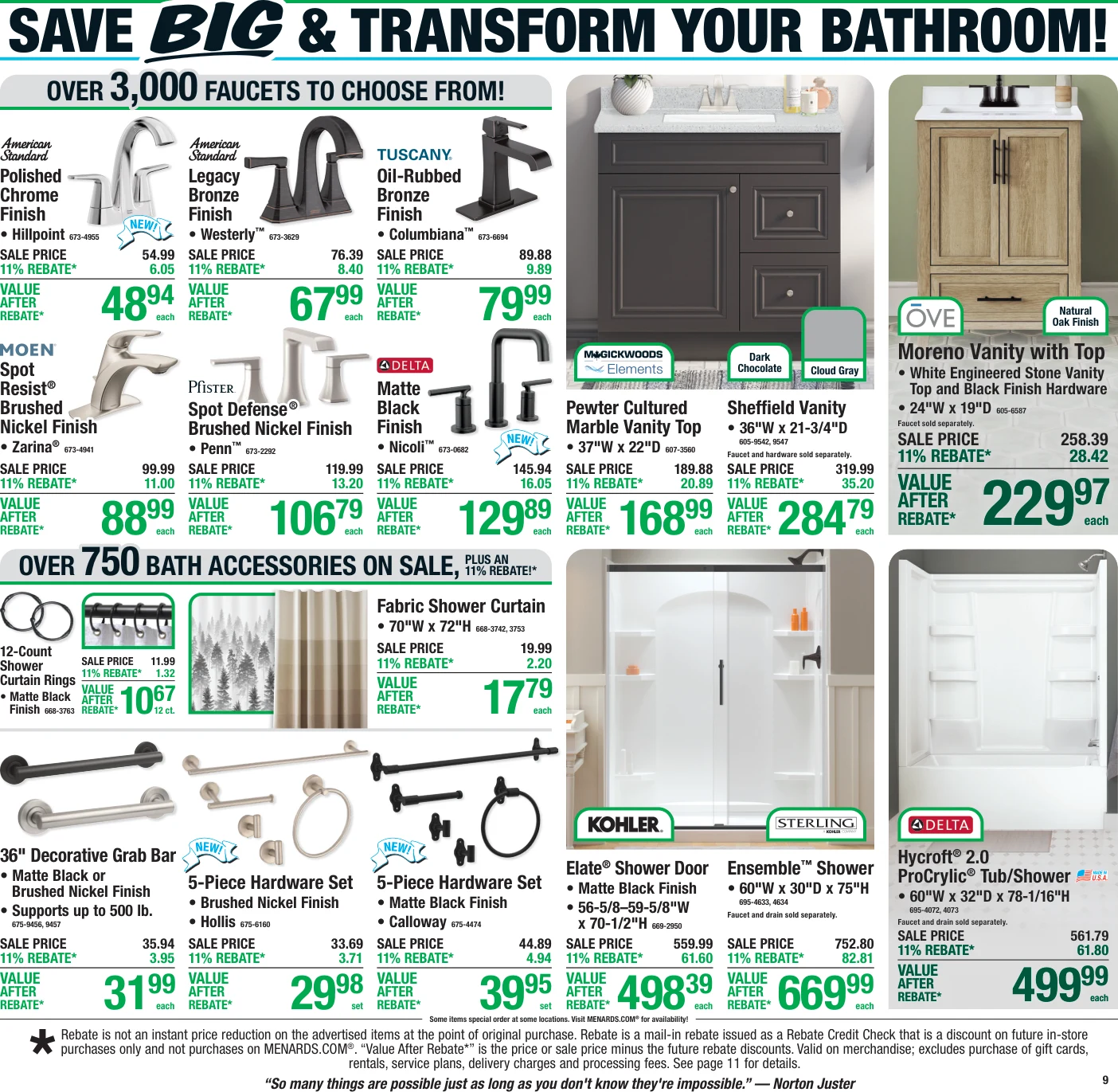 Menards 11% Rebate* Sale - Page 14