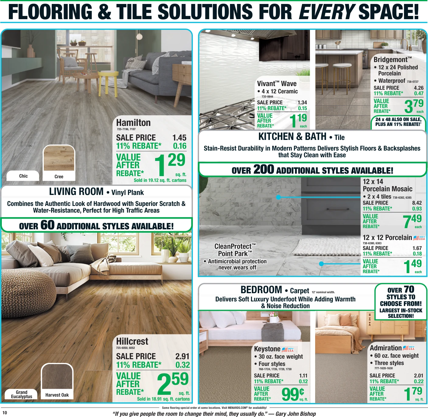 Menards 11% Rebate* Sale - Page 15