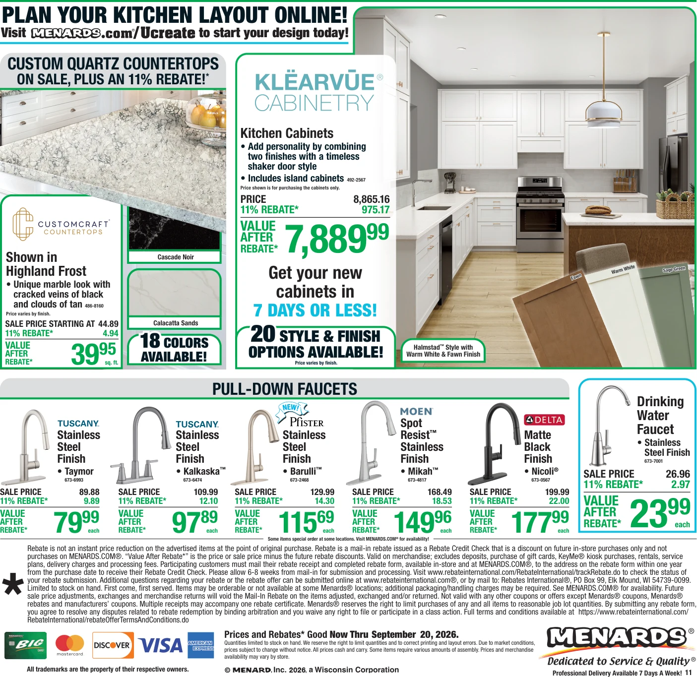 Menards 11% Rebate* Sale - Page 17
