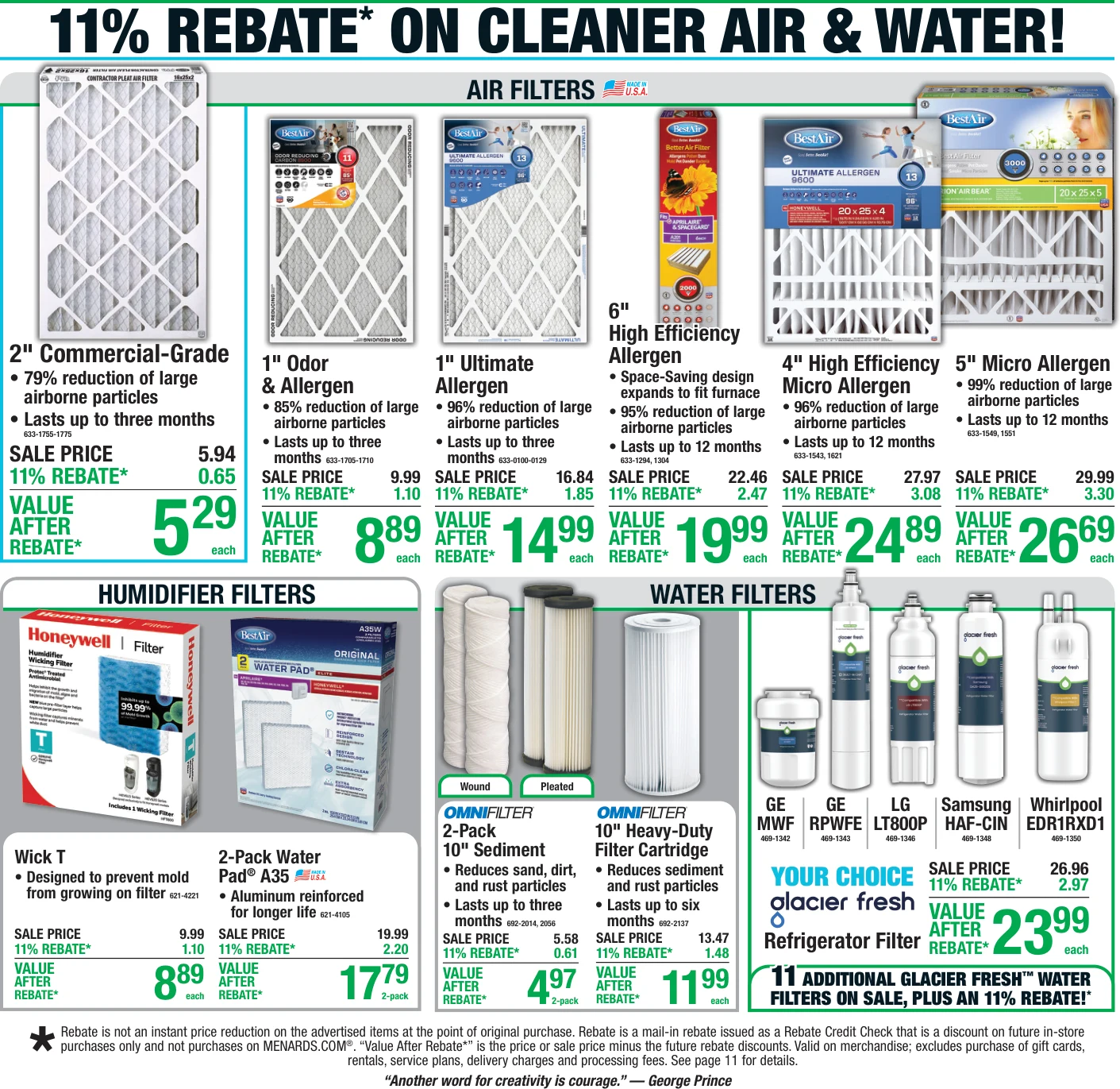 Menards 11% Rebate* Sale - Page 20