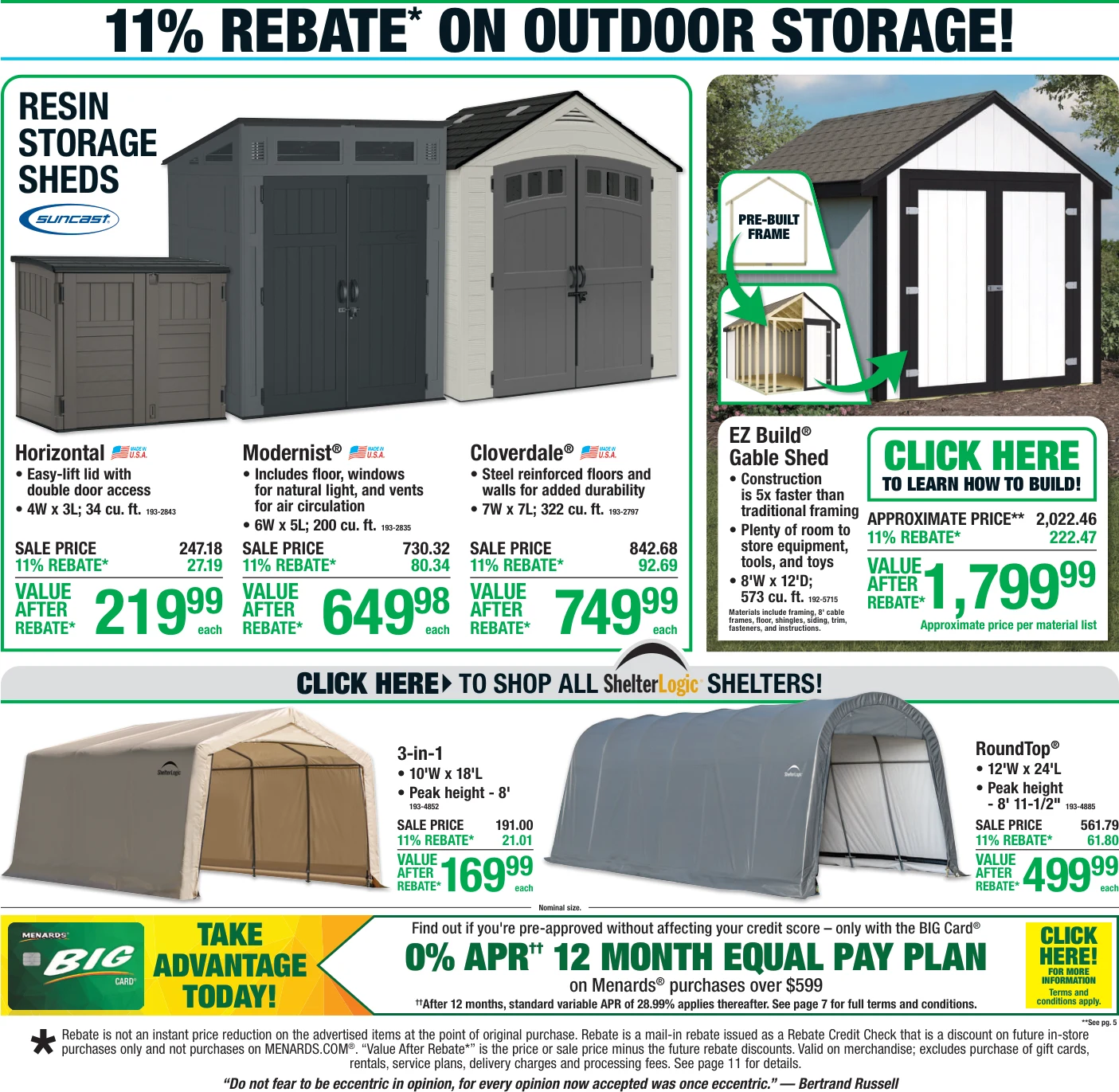 Menards 11% Rebate* Sale - Page 4