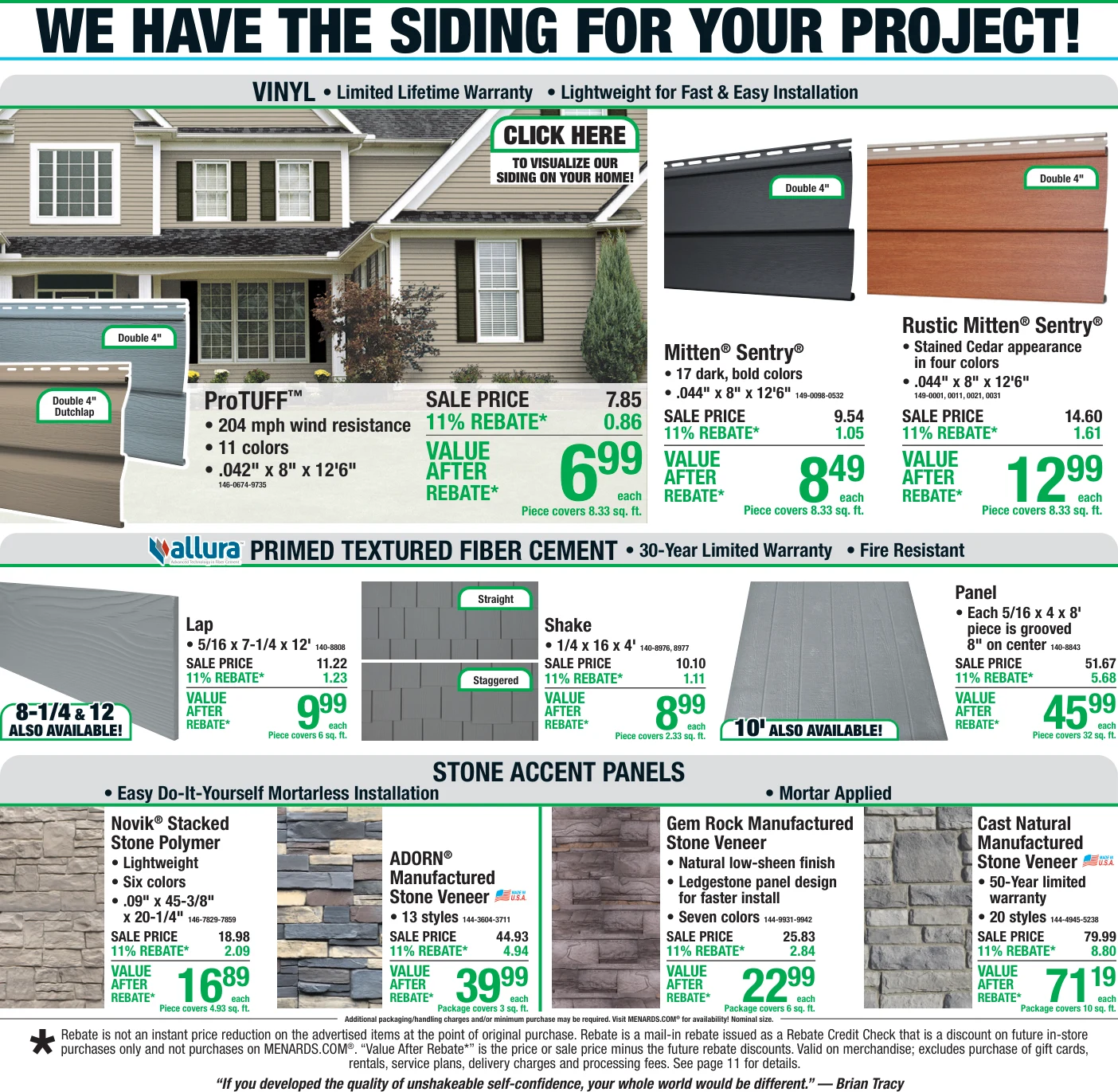 Menards 11% Rebate* Sale - Page 8