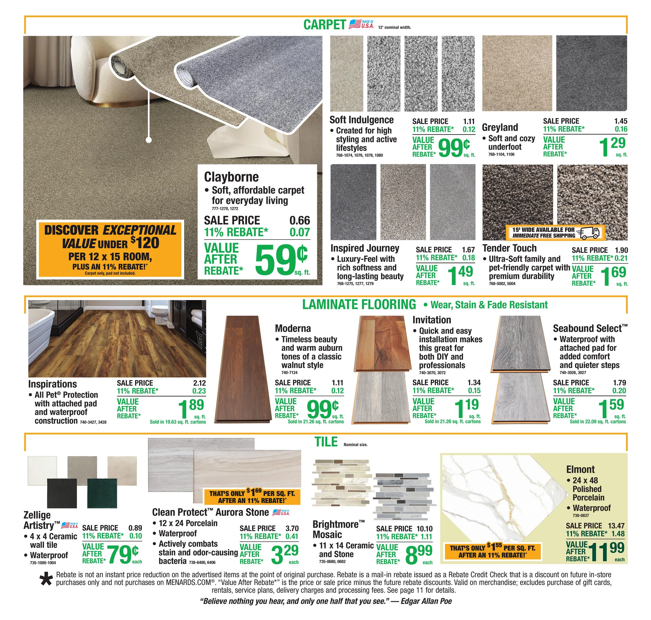 Menards 11% Rebate* Sale - Page 16