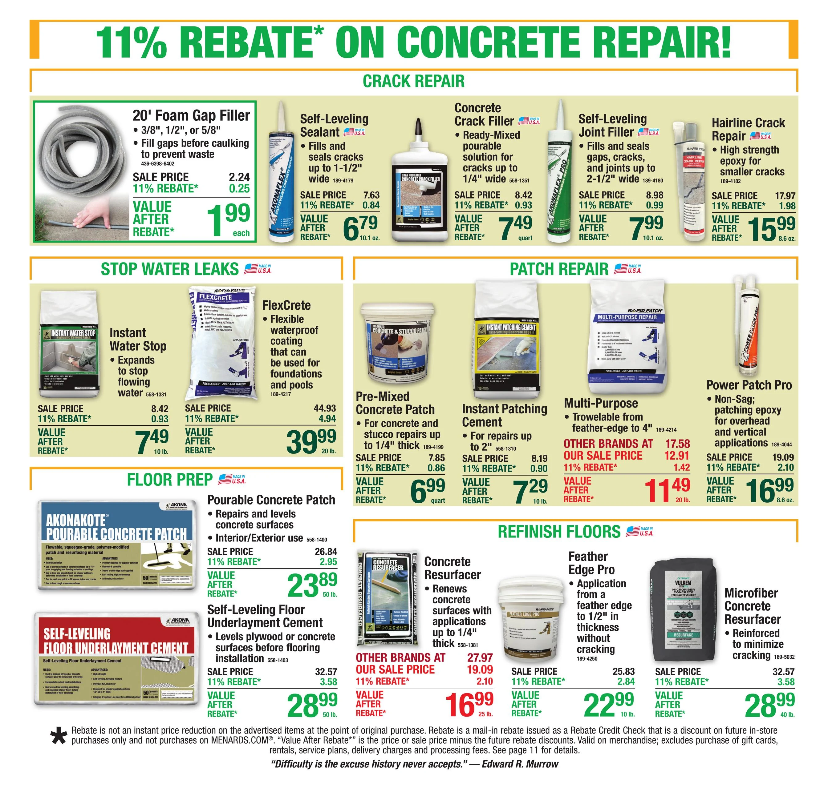 Menards 11% Rebate* Sale - Page 8