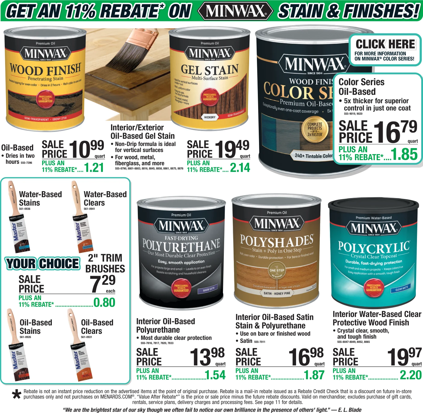 Menards 11% Rebate* Sale - Page 10