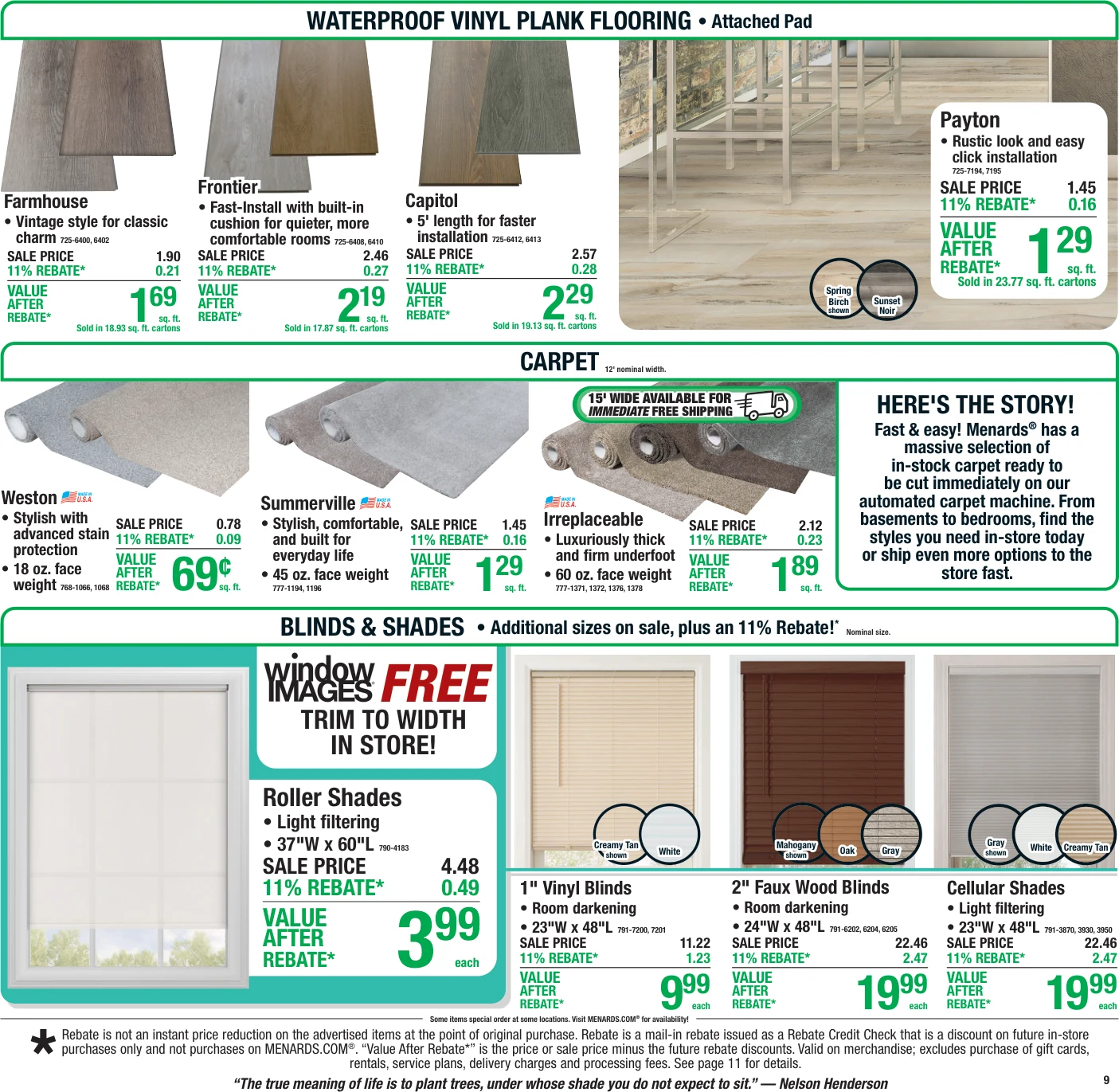 Menards 11% Rebate* Sale - Page 13
